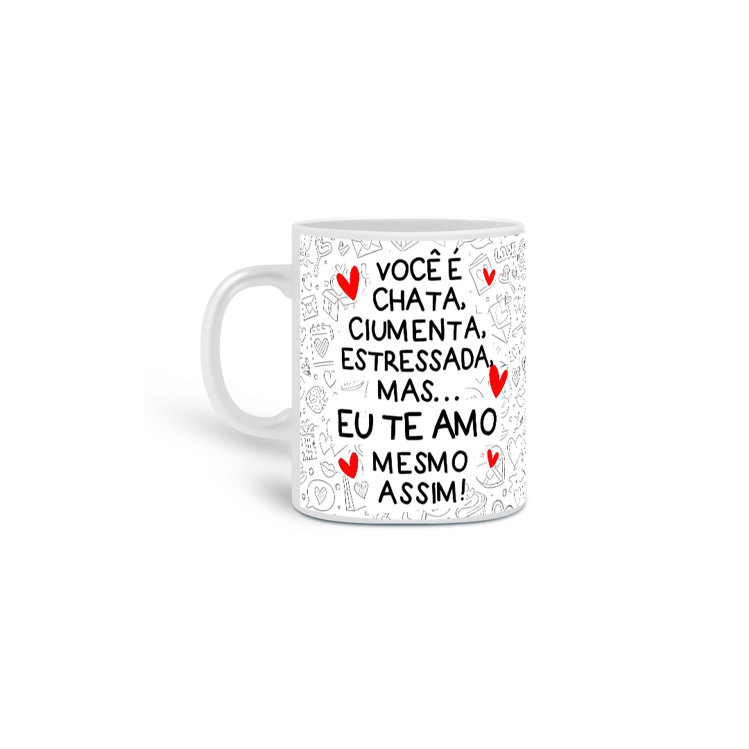 Nome do produto: Caneca O Amor Tudo Suporta