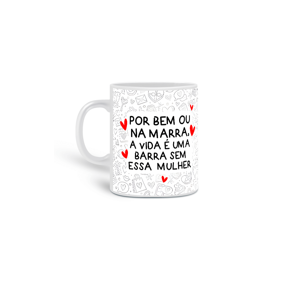 Nome do produto: Caneca Aooo Paixão