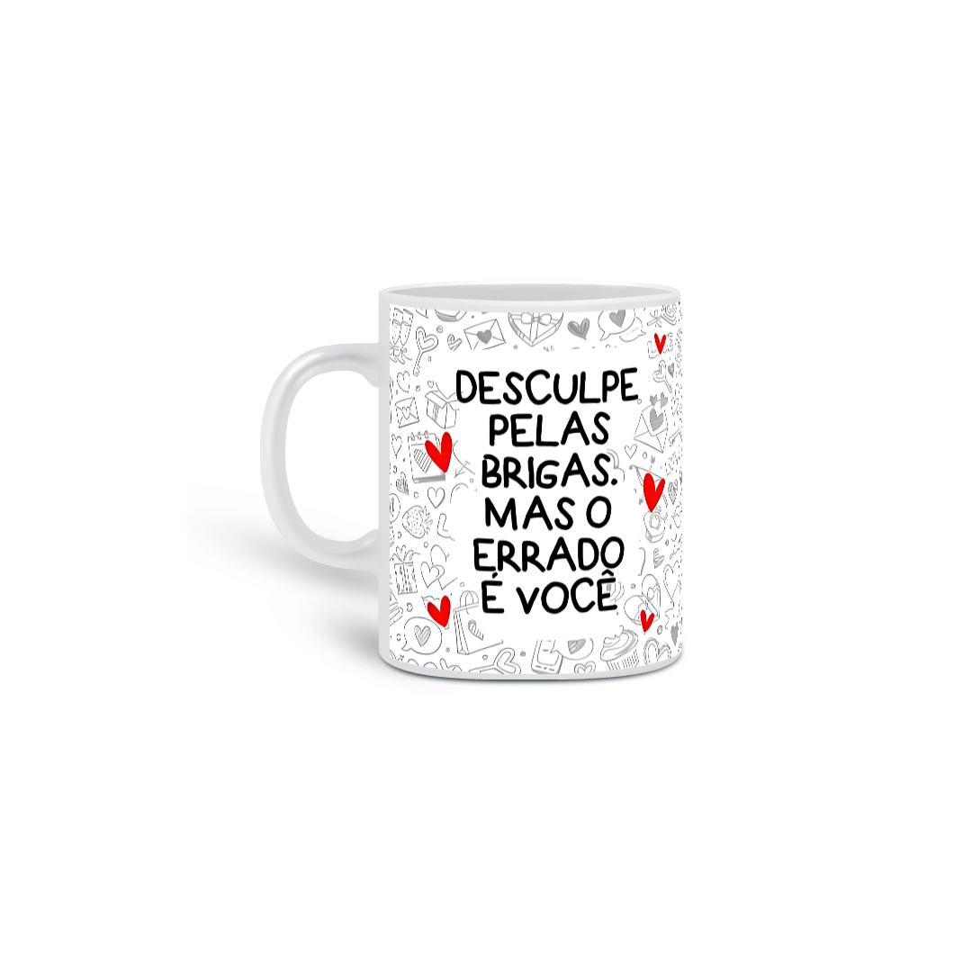 Nome do produto: Caneca Não me Olhe Assim