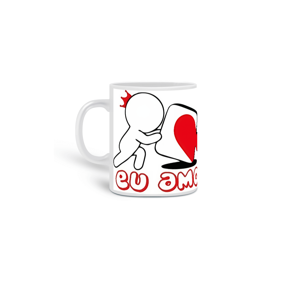 Nome do produto: Caneca Eu Amo Você