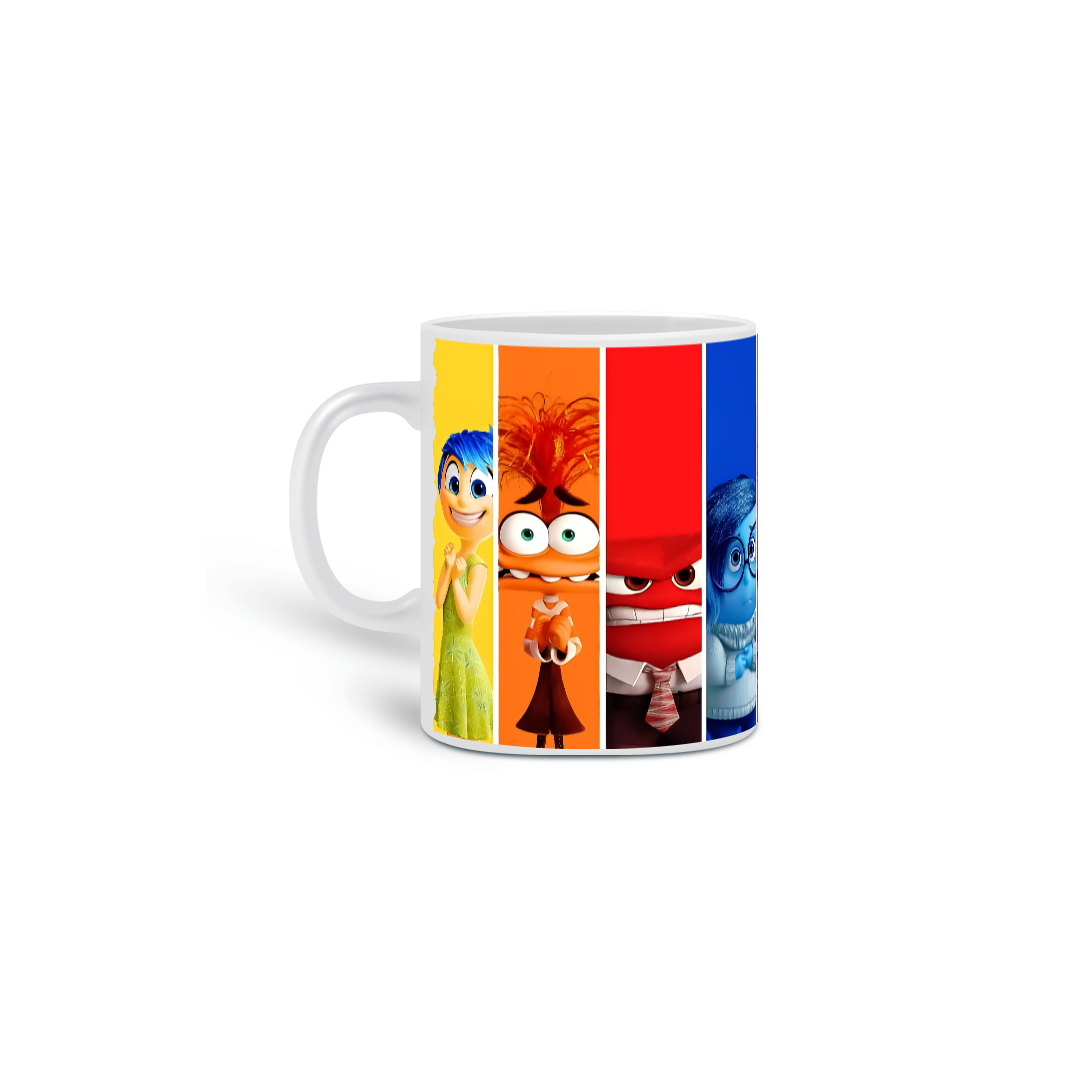 Nome do produto: Caneca Emoções Divertidamente