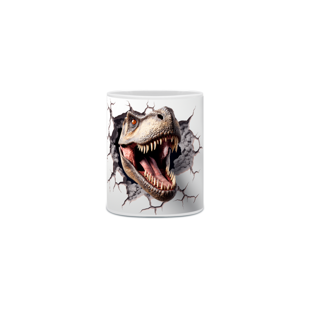 Nome do produto: Caneca Dinossauro 1 lado