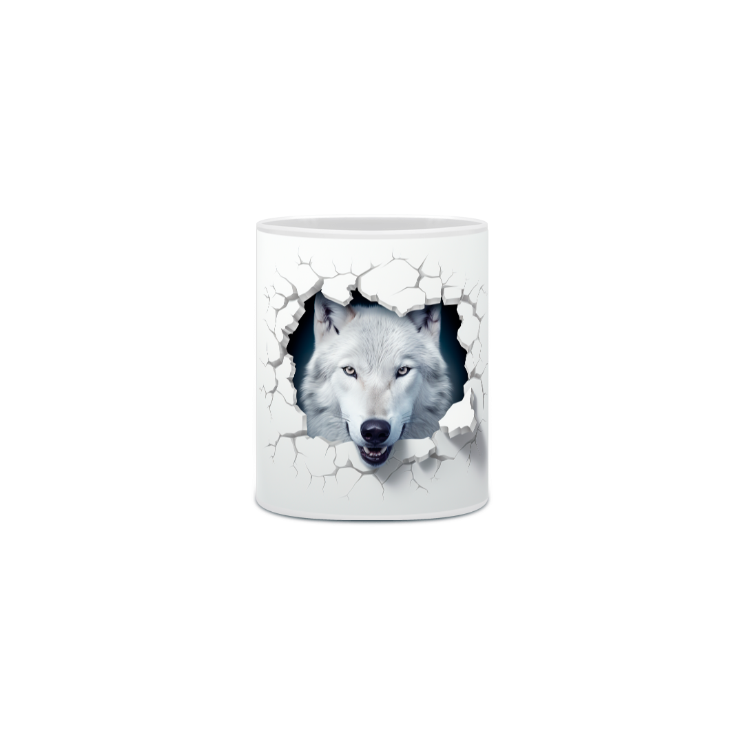 Nome do produto: Caneca Lobo 1 lado