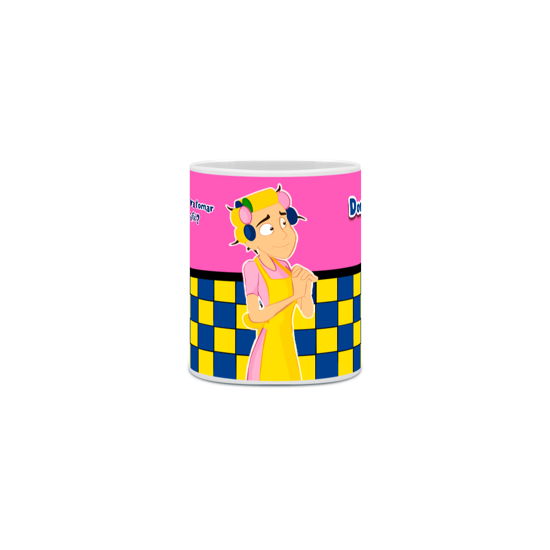 Nome do produto: Caneca A Turma do Chaves Dona Florinda