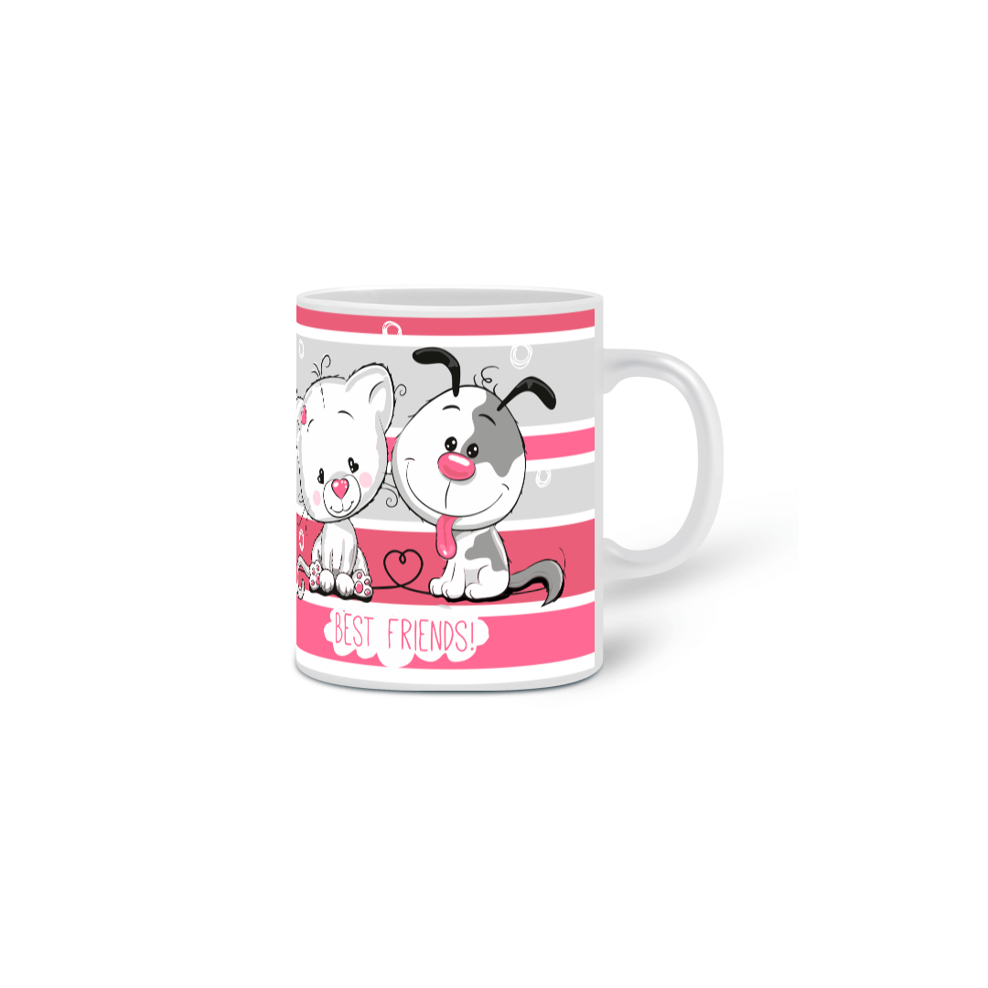 Nome do produto: Caneca PET Best Friends