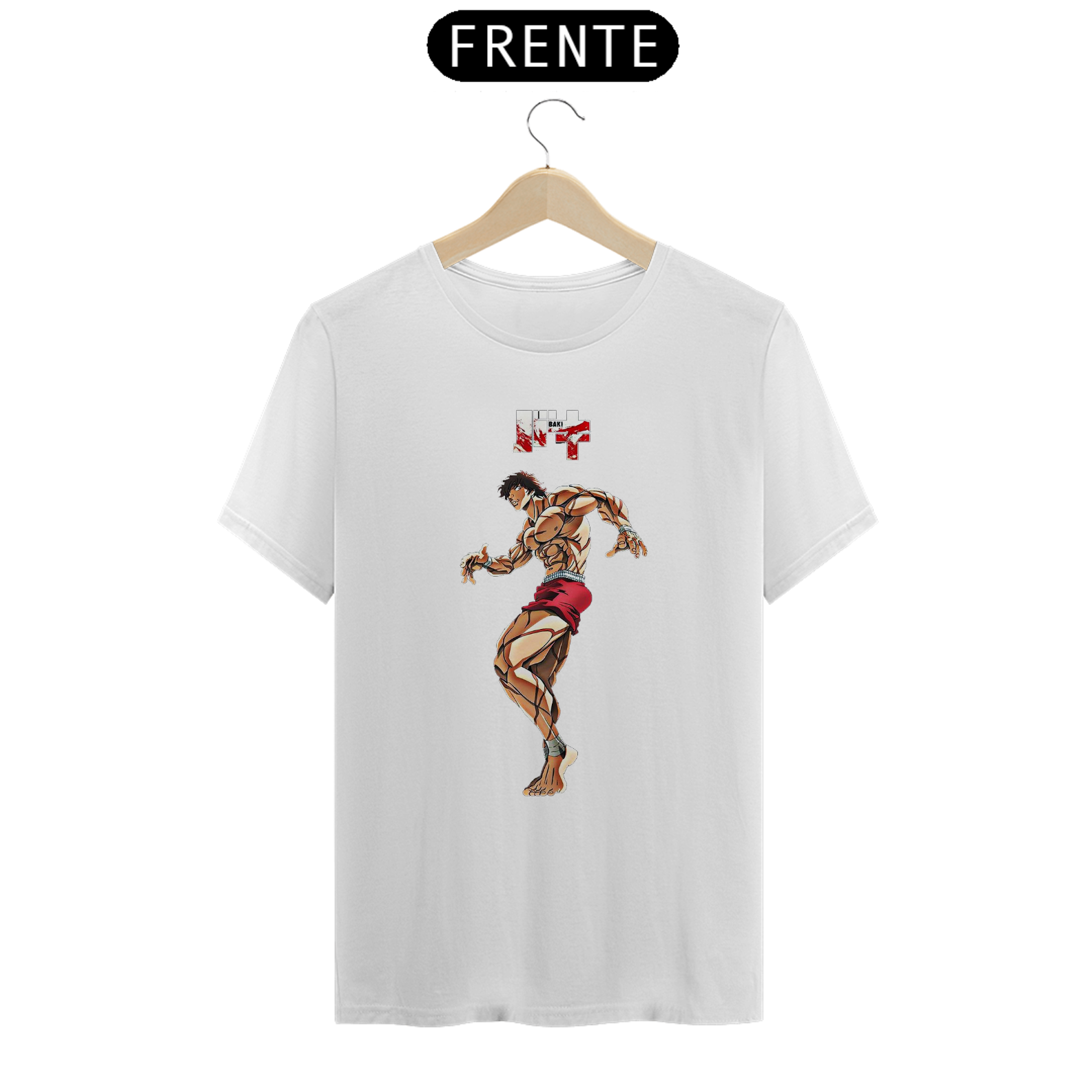 Nome do produto: T-shirt Classic Bakki Hanma