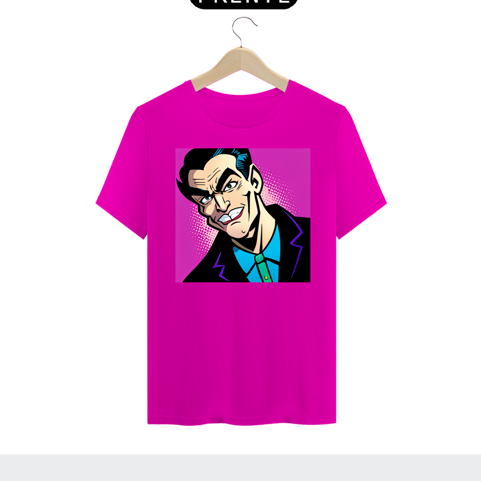 Nome do produto: Camiseta Pin-up Conde Drácula