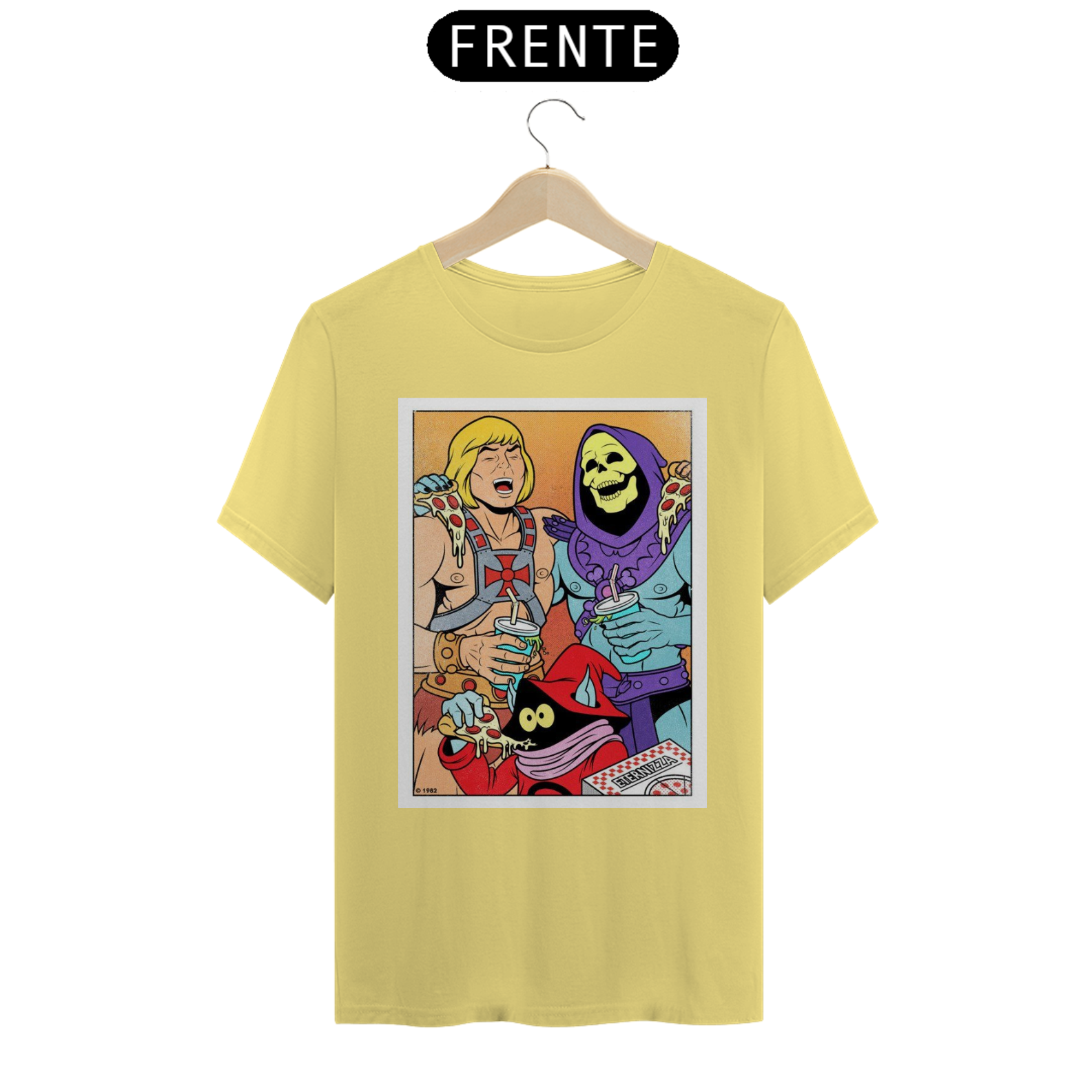 Nome do produto: Camiseta T-Shirs Estonada He-Man 