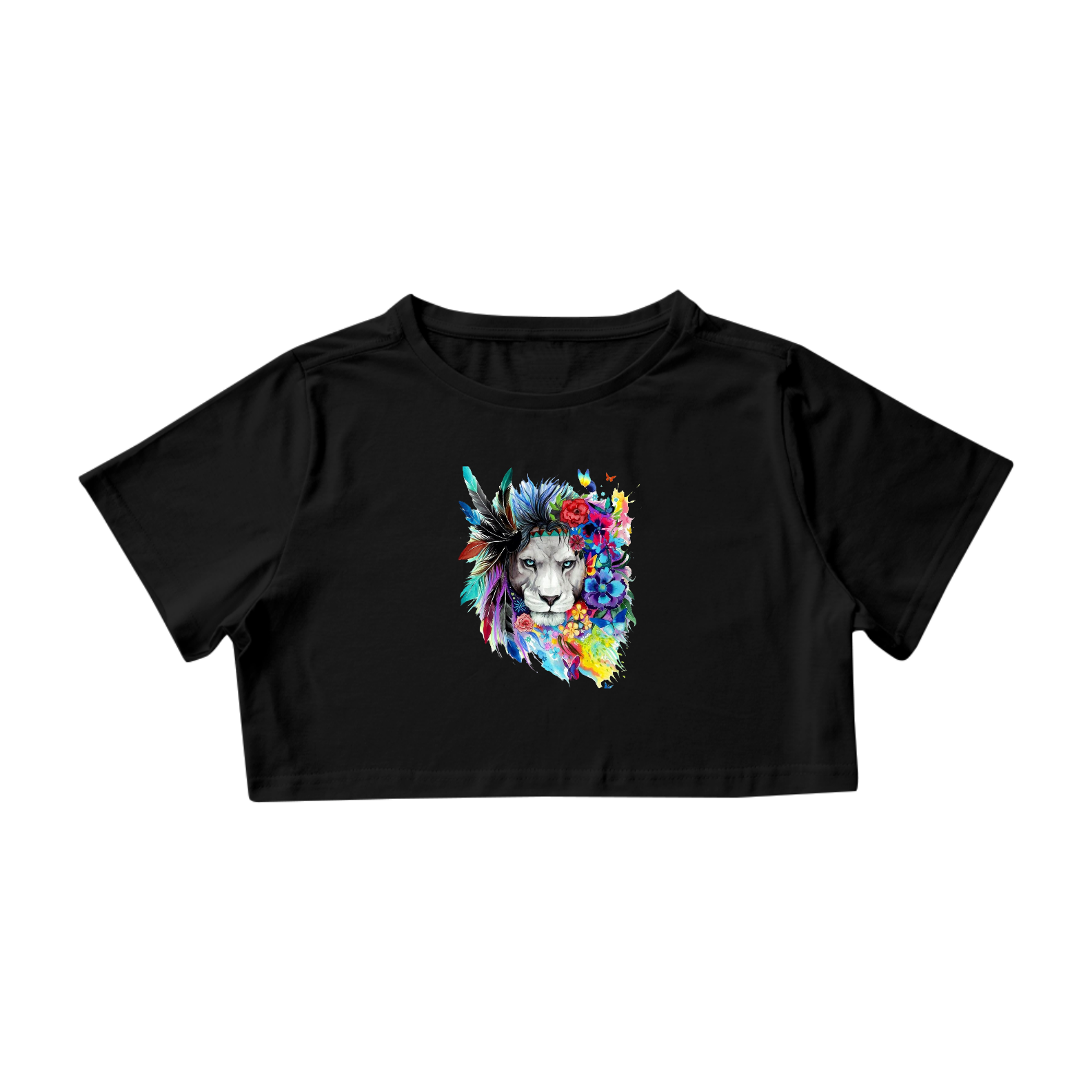 Nome do produto: Cropped Leão