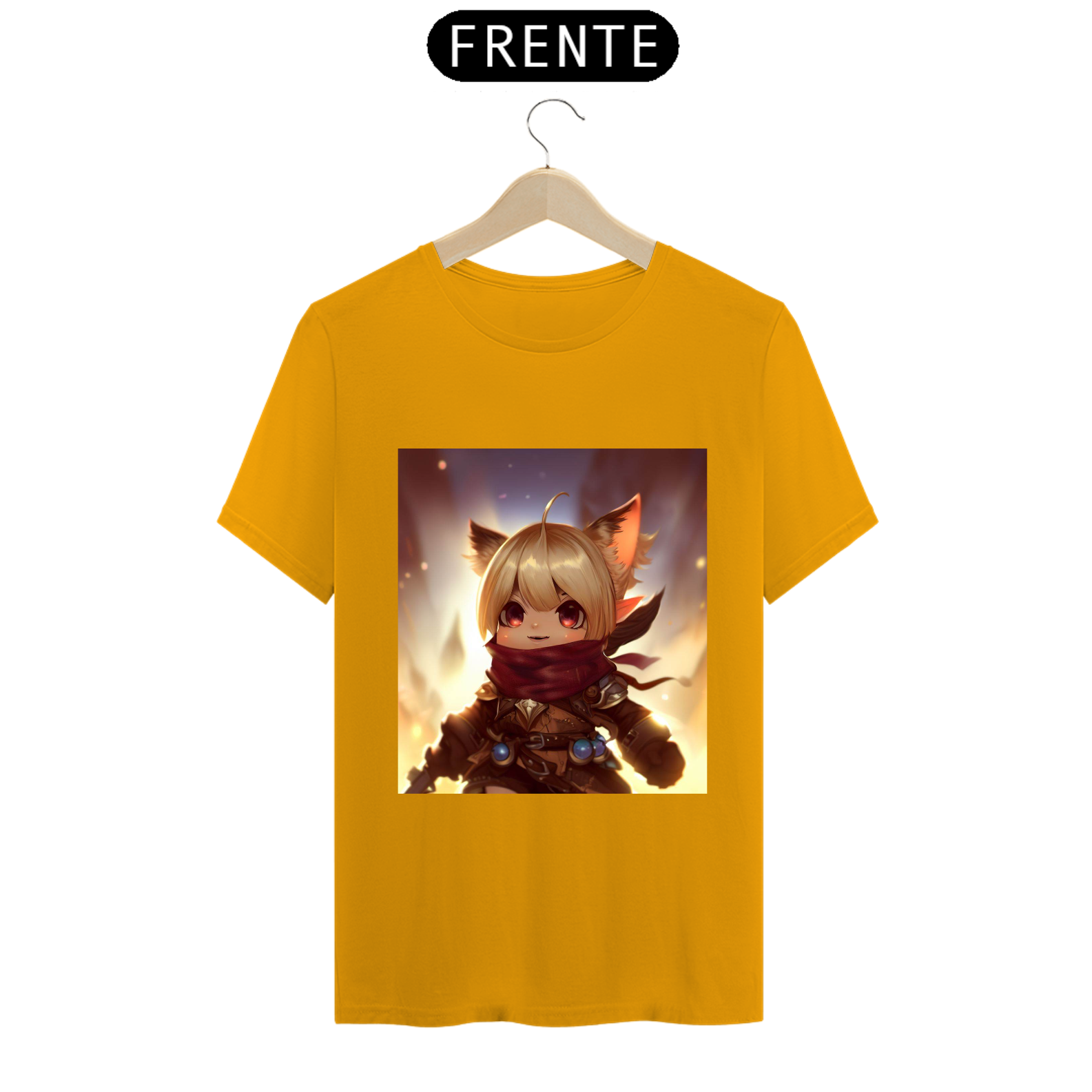 Nome do produto: Camiseta Unissex Lalafell Final Fantasy Algodão 100