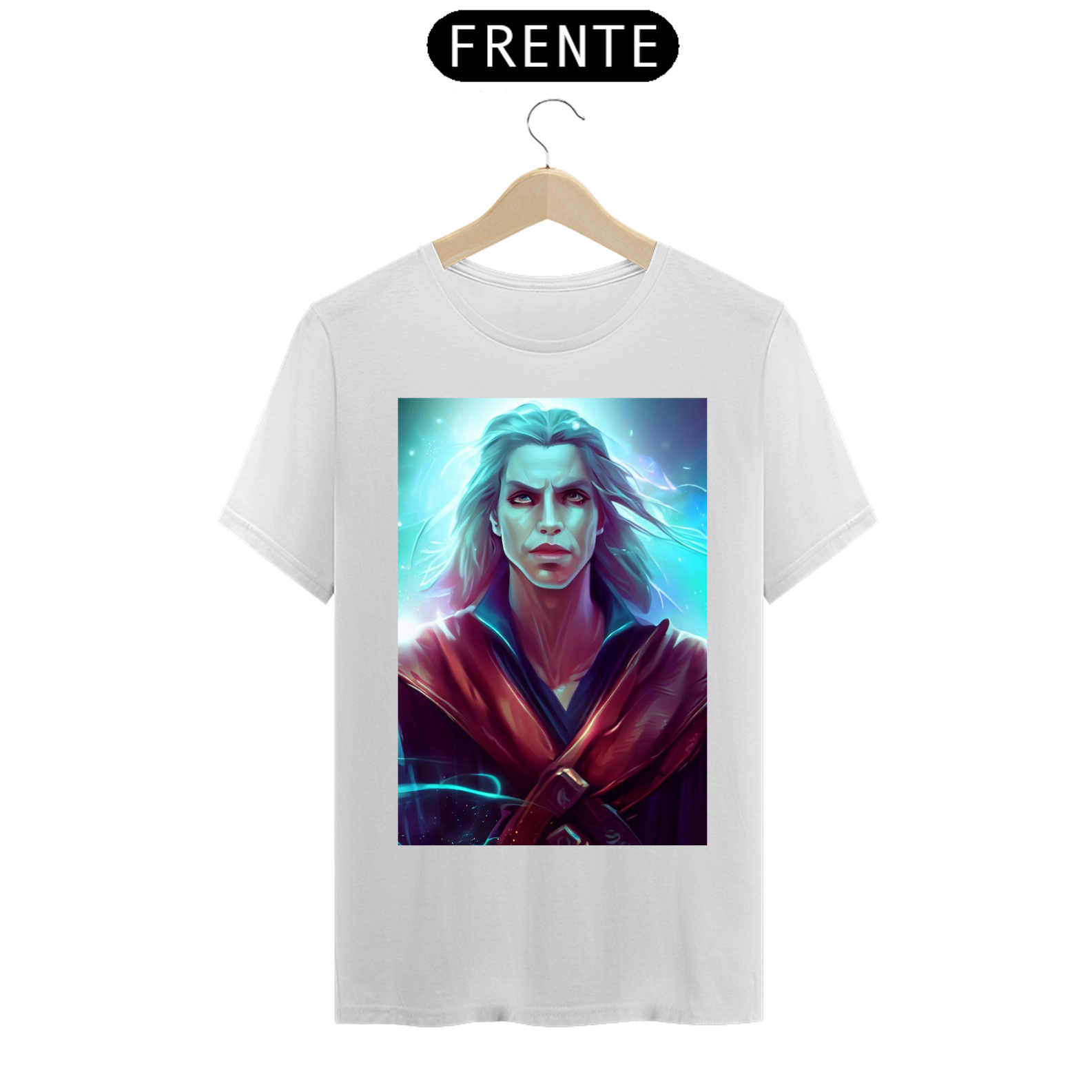 Nome do produto: Camiseta Mago RPG MMORPG Brenommorpg Games