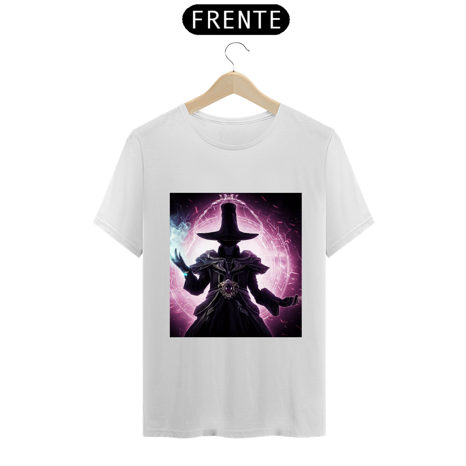 Nome do produto: Camiseta Classe Black Mage Mago Negro MMORPG RPG Games Jogos 2