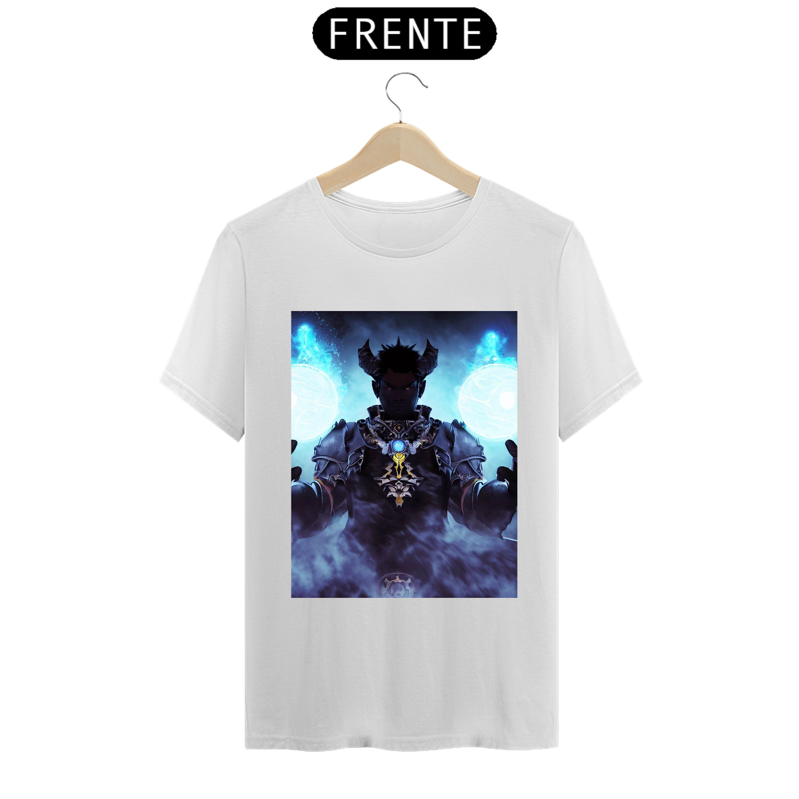 Nome do produto: Camiseta Classe Black Mage Mago Negro MMORPG RPG Games Jogos 6