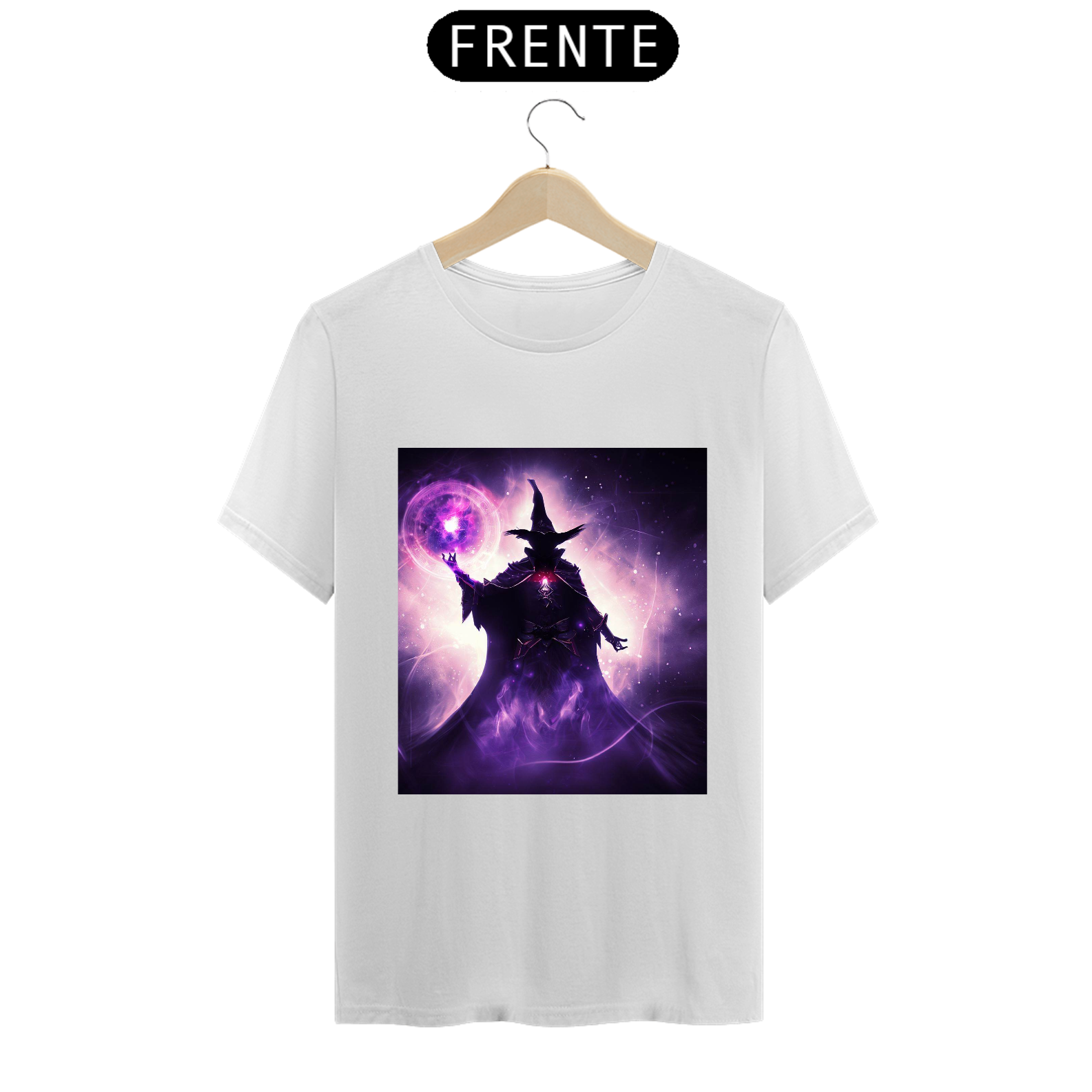 Nome do produto: Camiseta Classe Black Mage Mago Negro MMORPG RPG Games Jogos 7