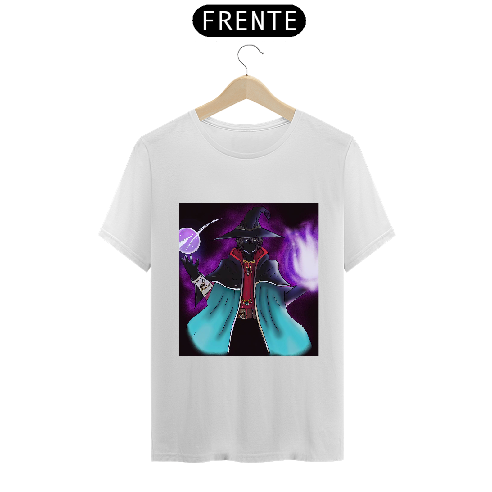 Nome do produto: Camiseta Classe Black Mage Mago Negro MMORPG RPG Games Jogos 10