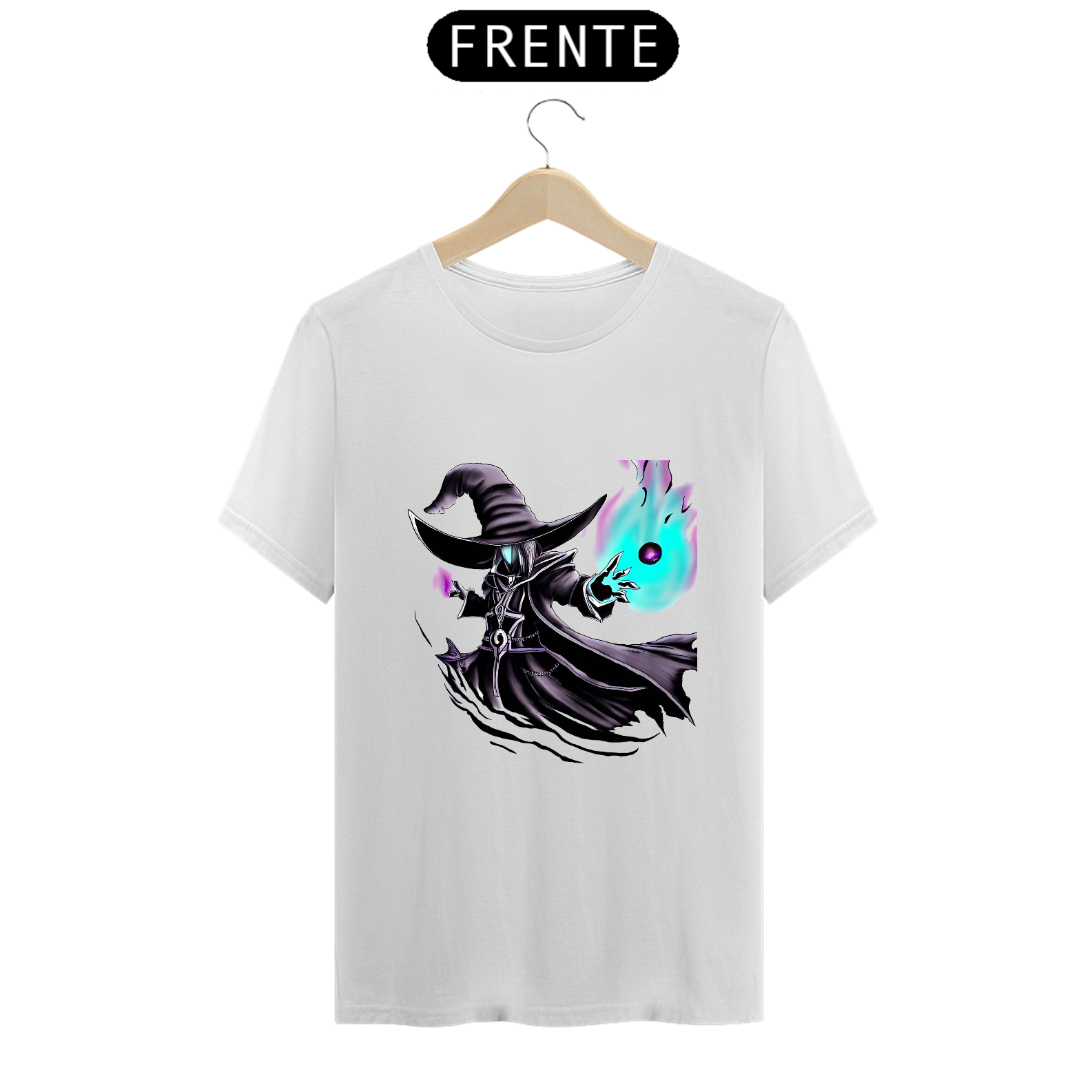 Nome do produto: Camiseta Classe Black Mage Mago Negro MMORPG RPG Games Jogos 13