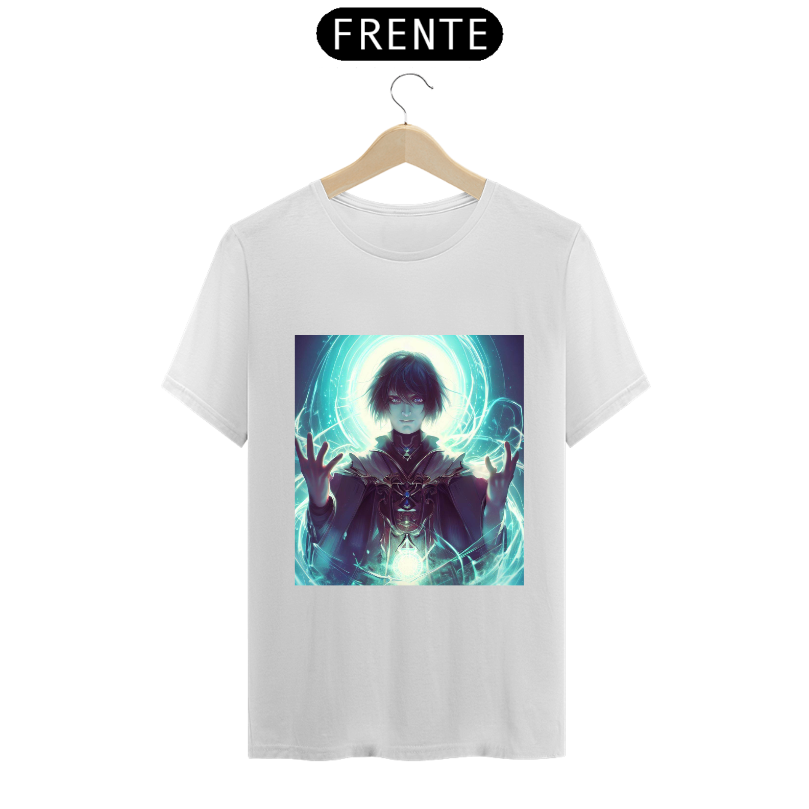 Nome do produto: Camiseta White Mage Classe Mago Branco MMORPG RPG Fantasia 3