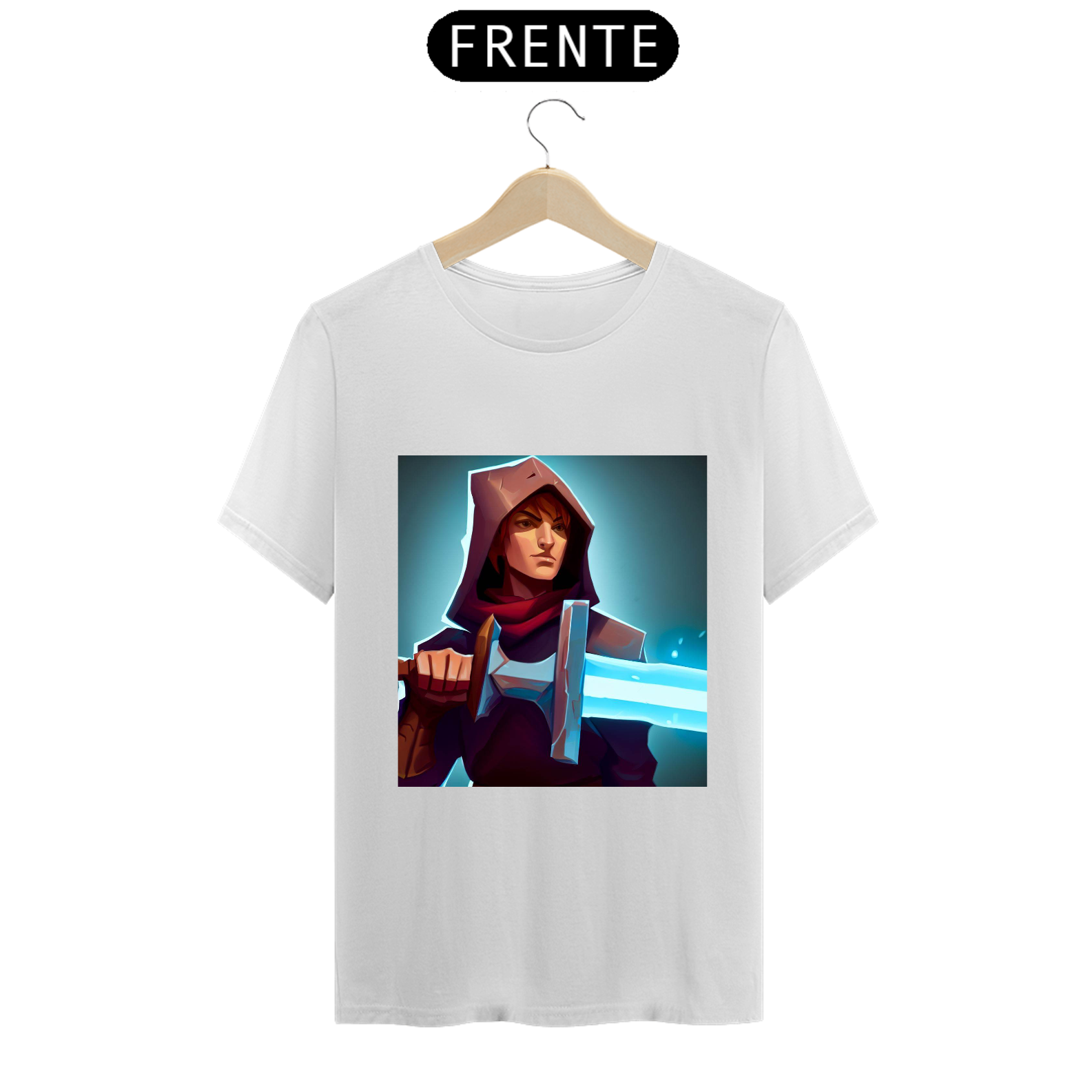 Nome do produto: Camiseta Unissex Runescape Guerreiro Algodão 100