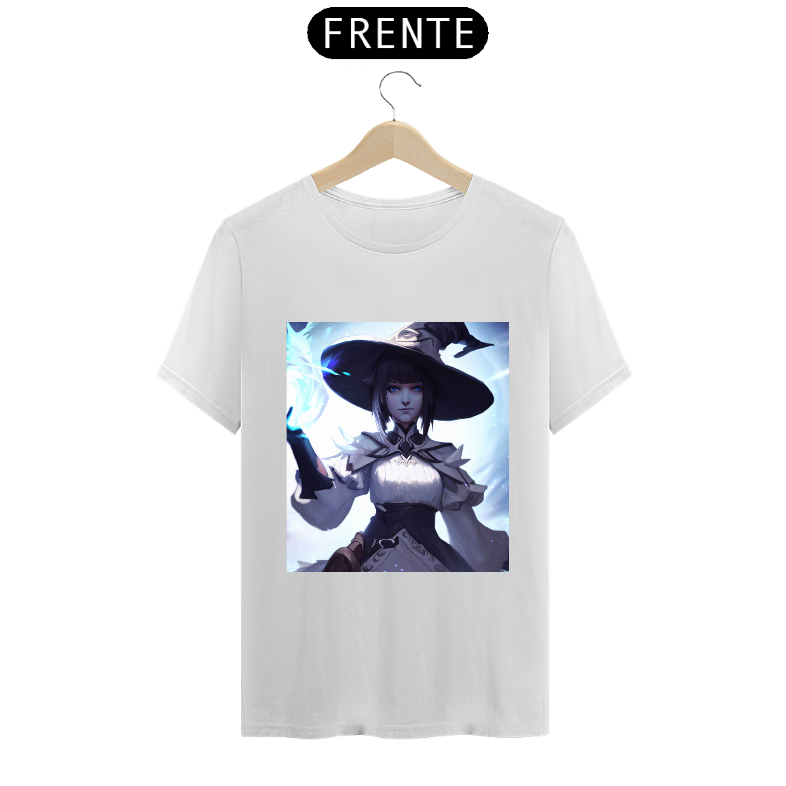 Nome do produto: Camiseta Unissex White Mage Mago Branco Job Final Fantasy Algodão 100