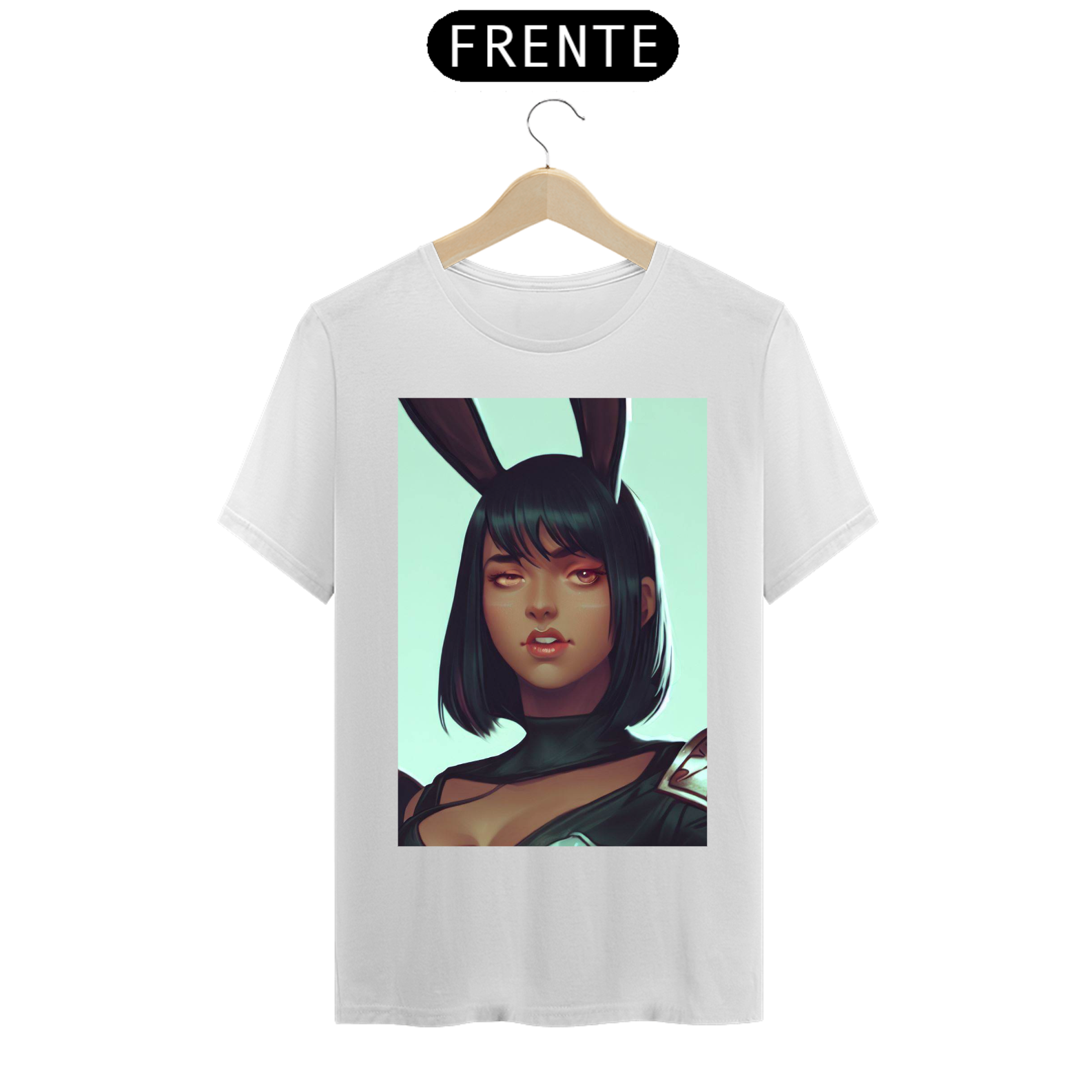 Nome do produto: Camiseta Unissex Viera Raça Final Fantasy Algodão 100