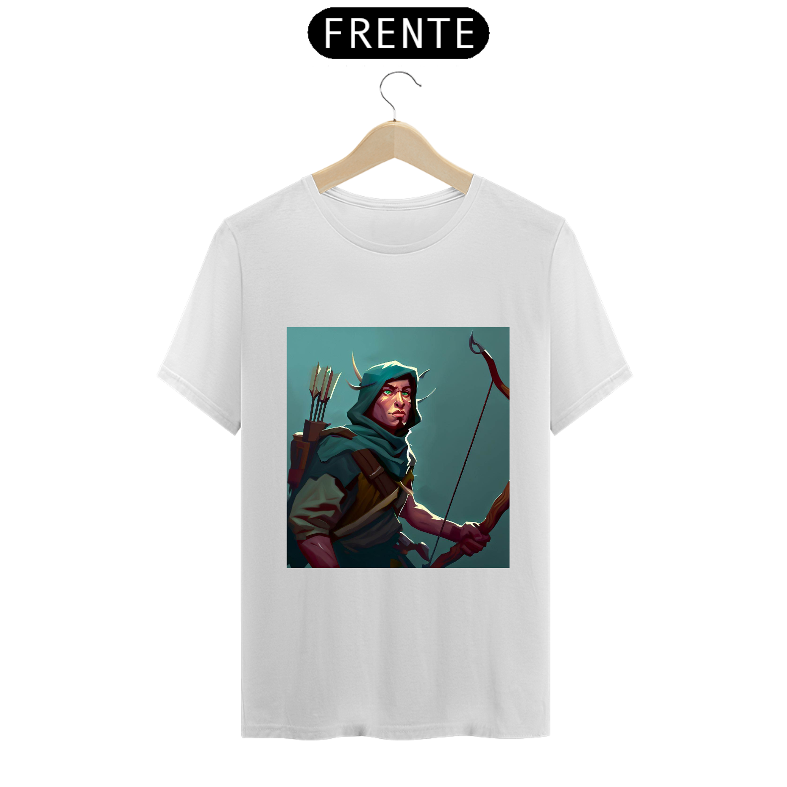 Nome do produto: Camiseta Unissex Runescape Arqueiro Algodão 100