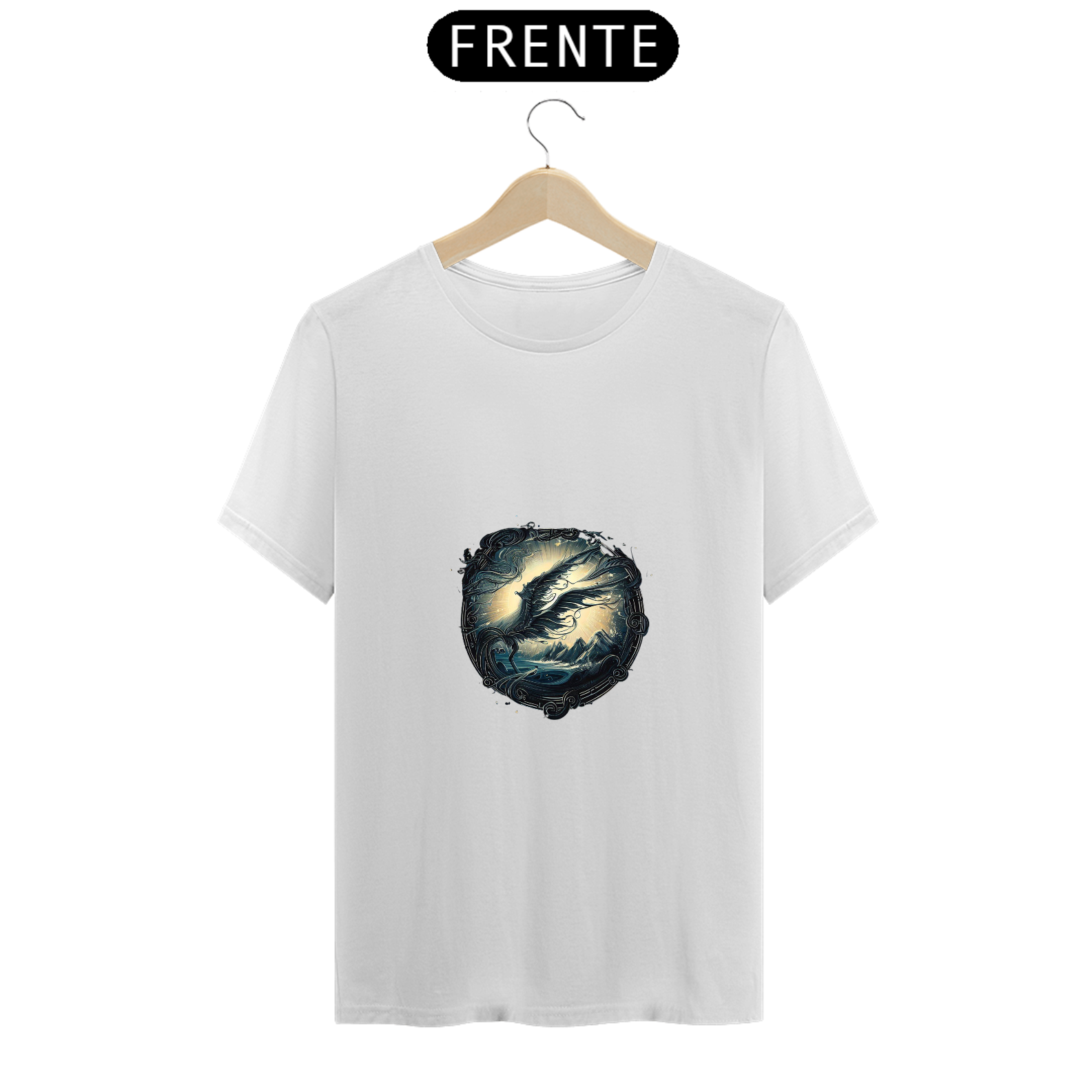 Nome do produto: Camiseta Unissex Manwë Senhor dos Anéis Lotr Algodão 100
