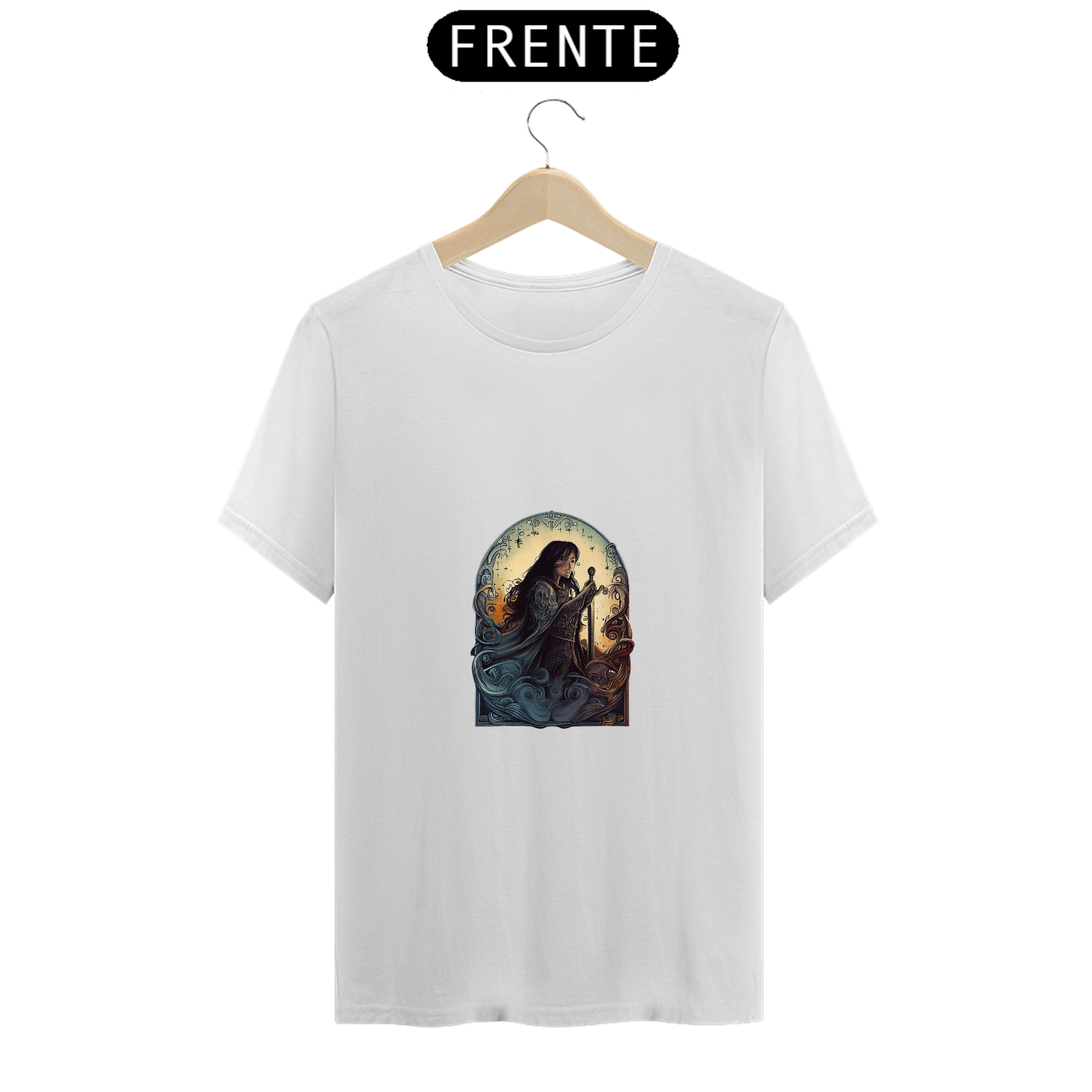 Nome do produto: Camiseta Unissex Vairë Senhor dos Anéis Lotr Algodão 100