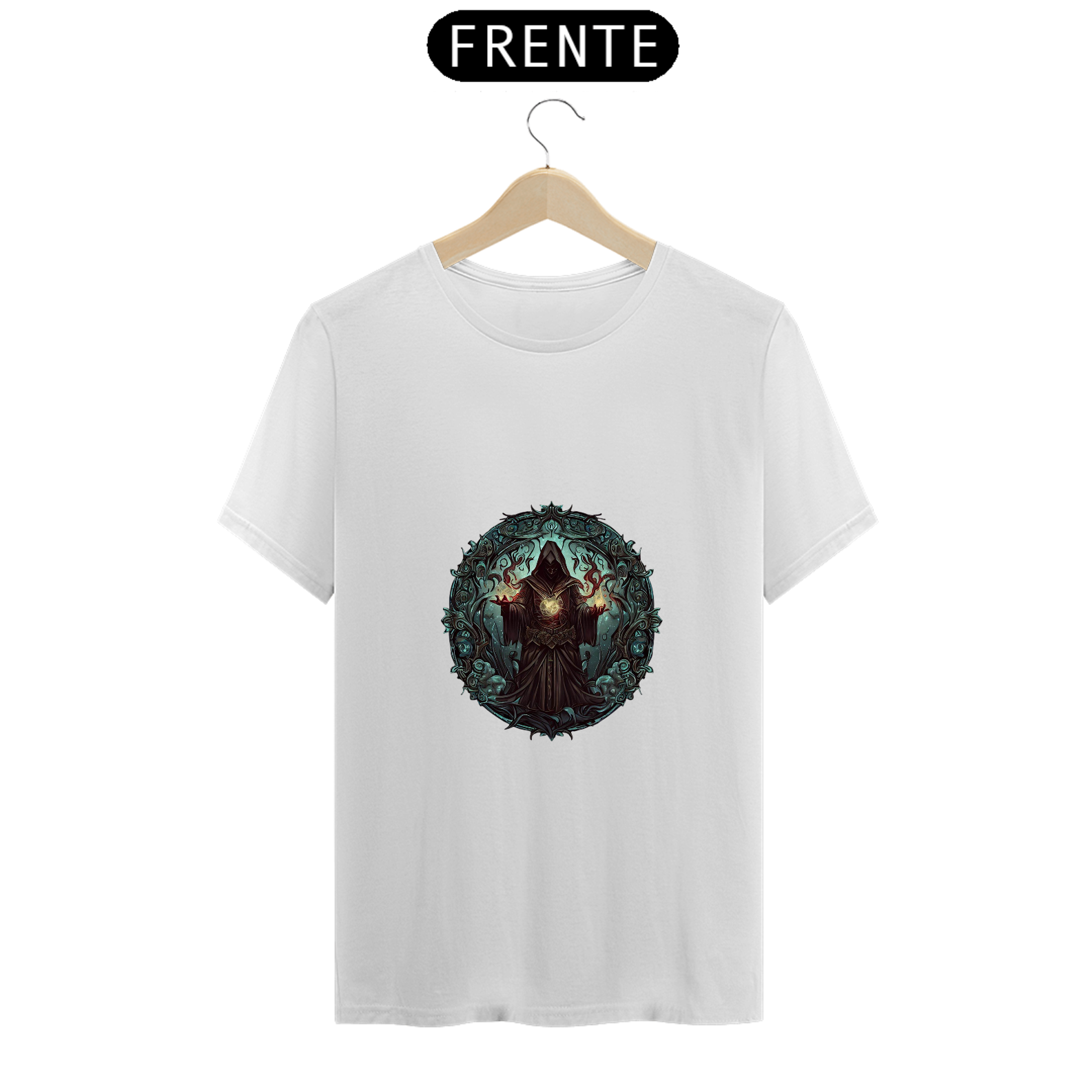Nome do produto: Camiseta Unissex Arcanista The Elder Scrolls Algodão 100
