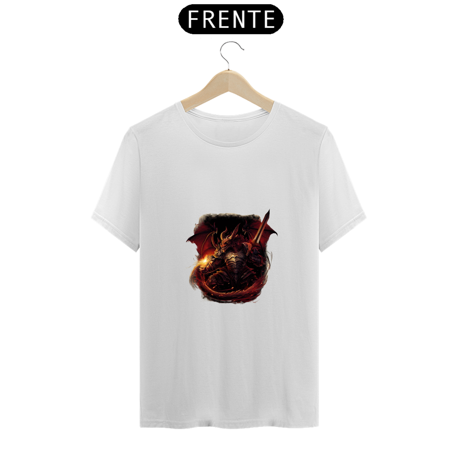 Nome do produto: Camiseta Unissex Dragonknight The Elder Scrolls Algodão 100