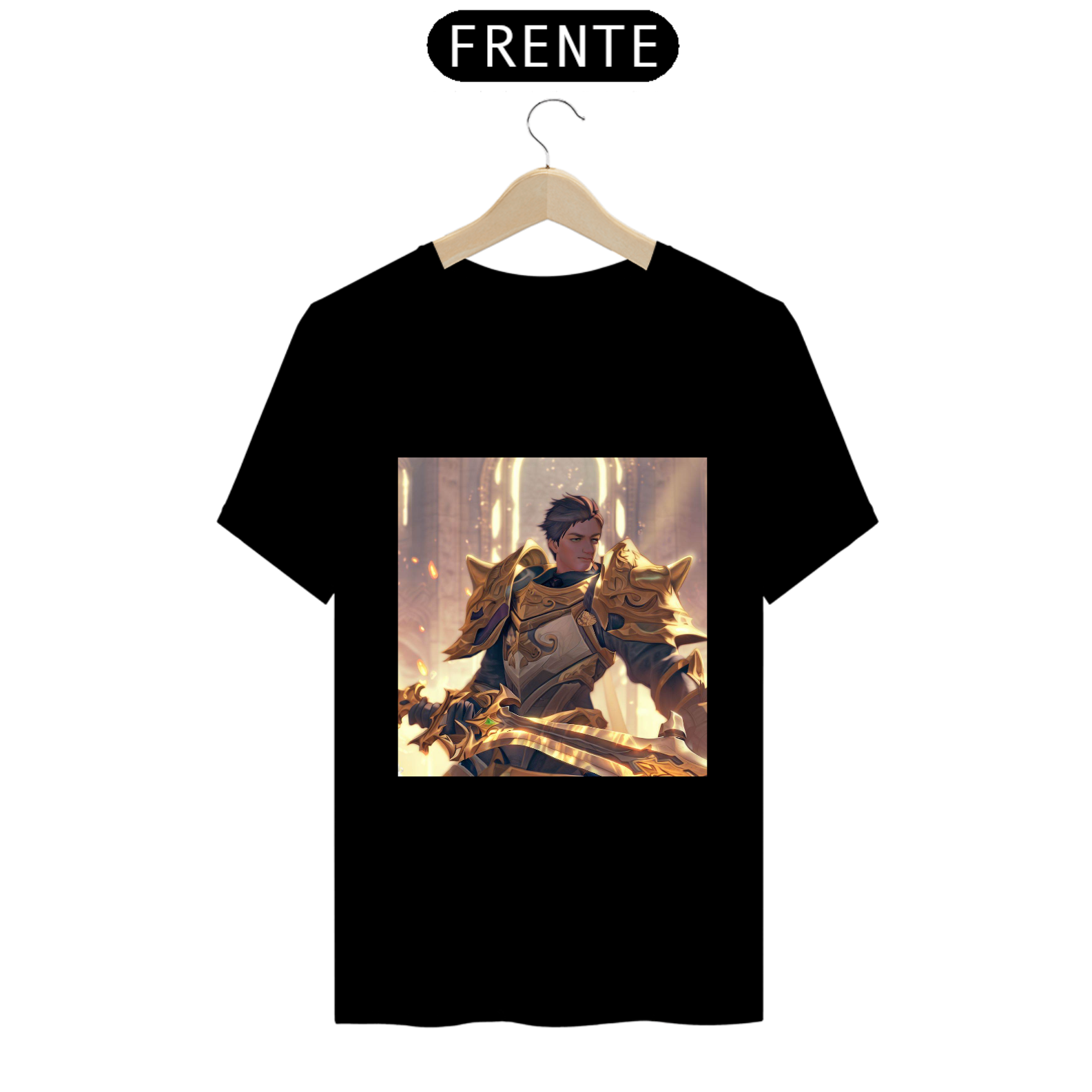 Nome do produto: Camiseta JOB Paladin Paladino Final Fantasy XIV MMORPG Jogos Games