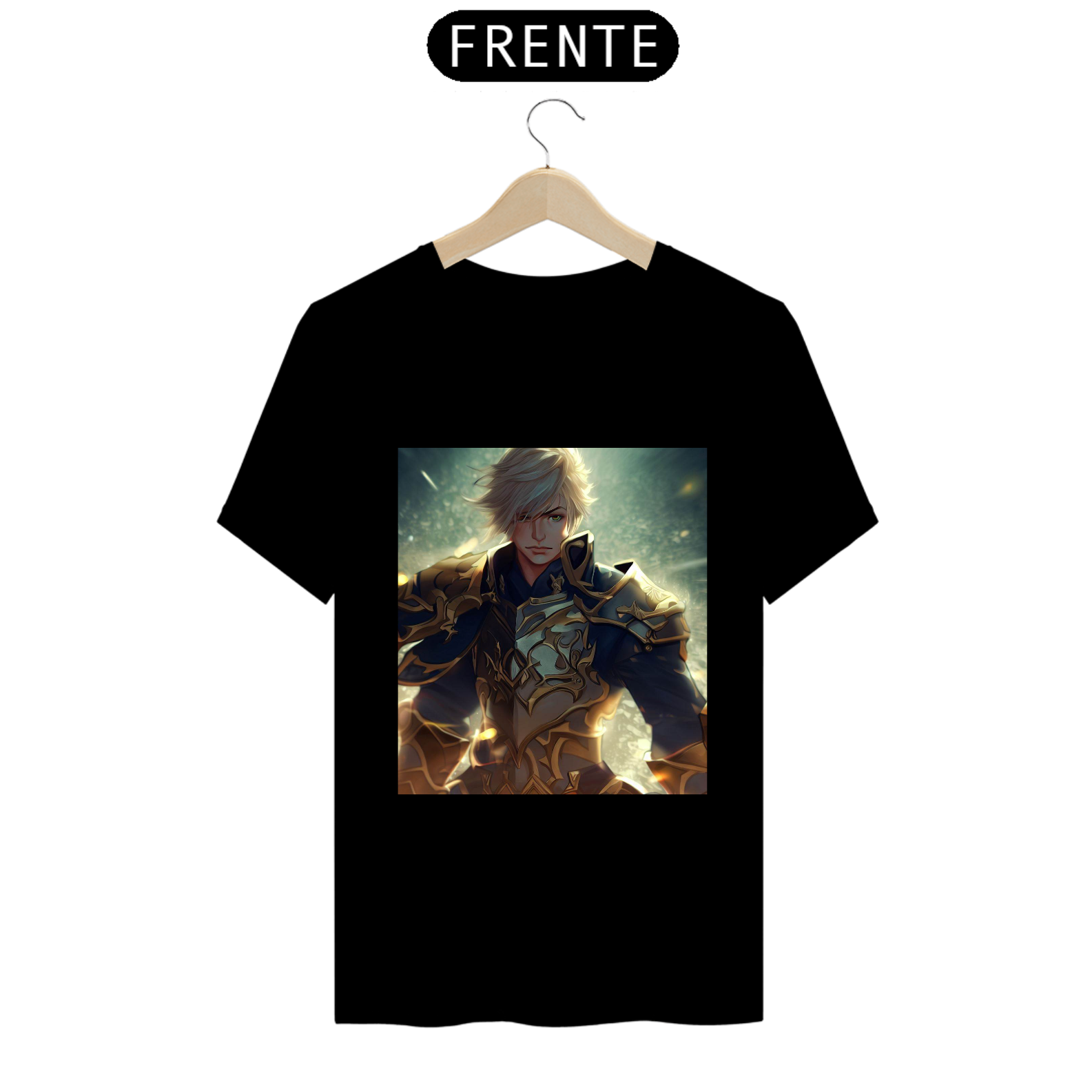 Nome do produto: Camiseta Unissex Paladino Paladin Job Final Fantasy Algodão 100