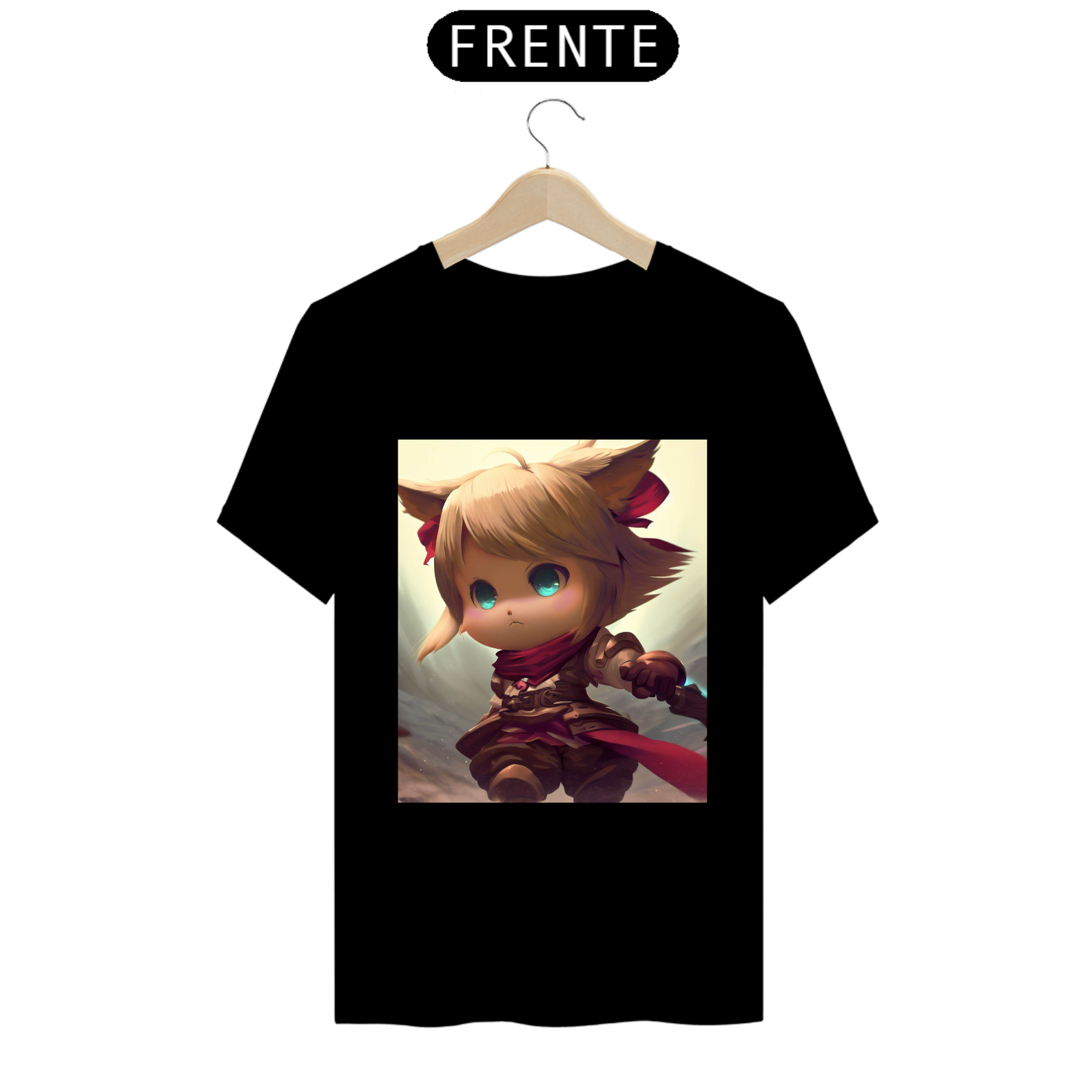 Nome do produto: Camiseta Unissex Lalafell Final Fantasy Algodão 100