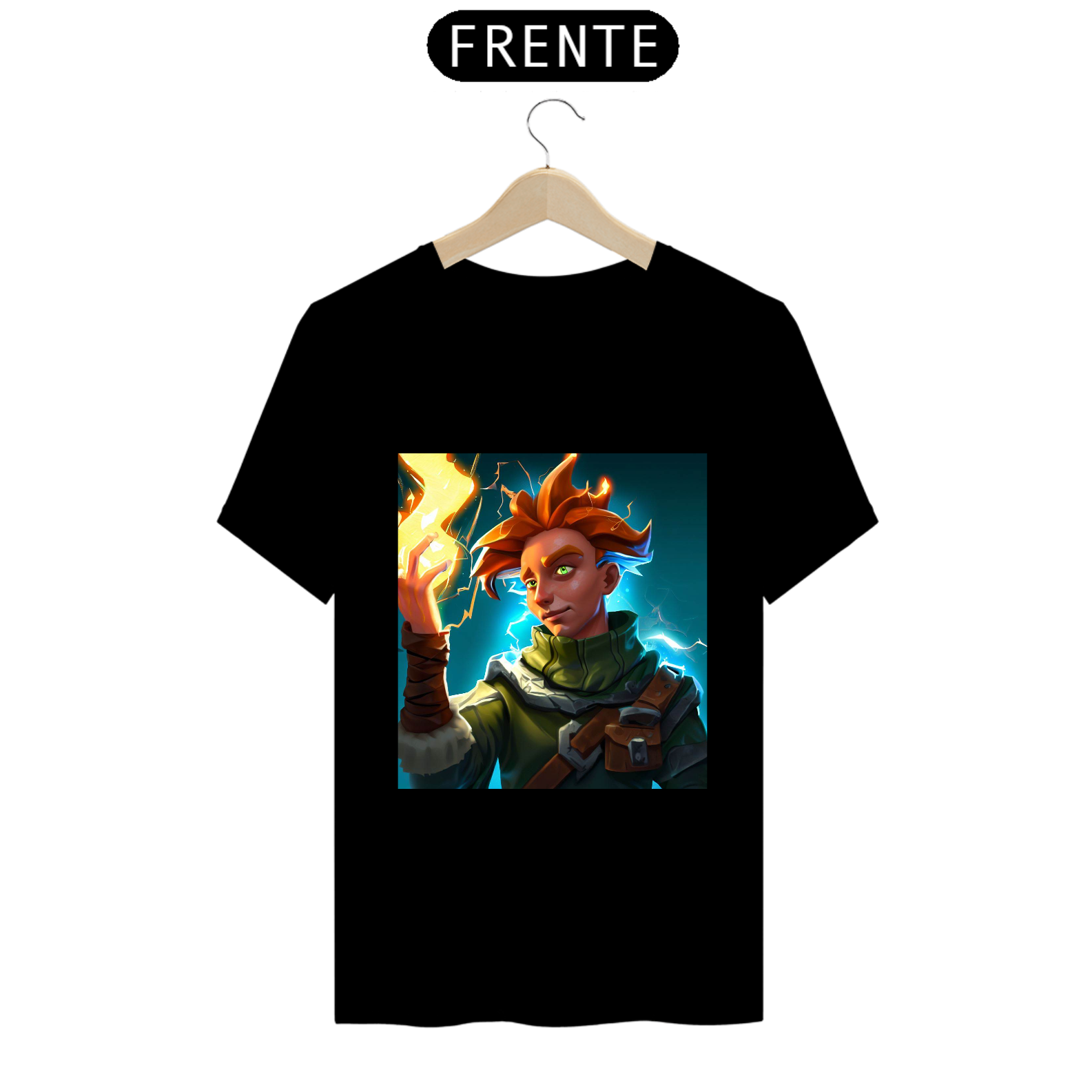 Nome do produto: Camiseta Unissex Runescape Mago Aventureiro Algodão 100