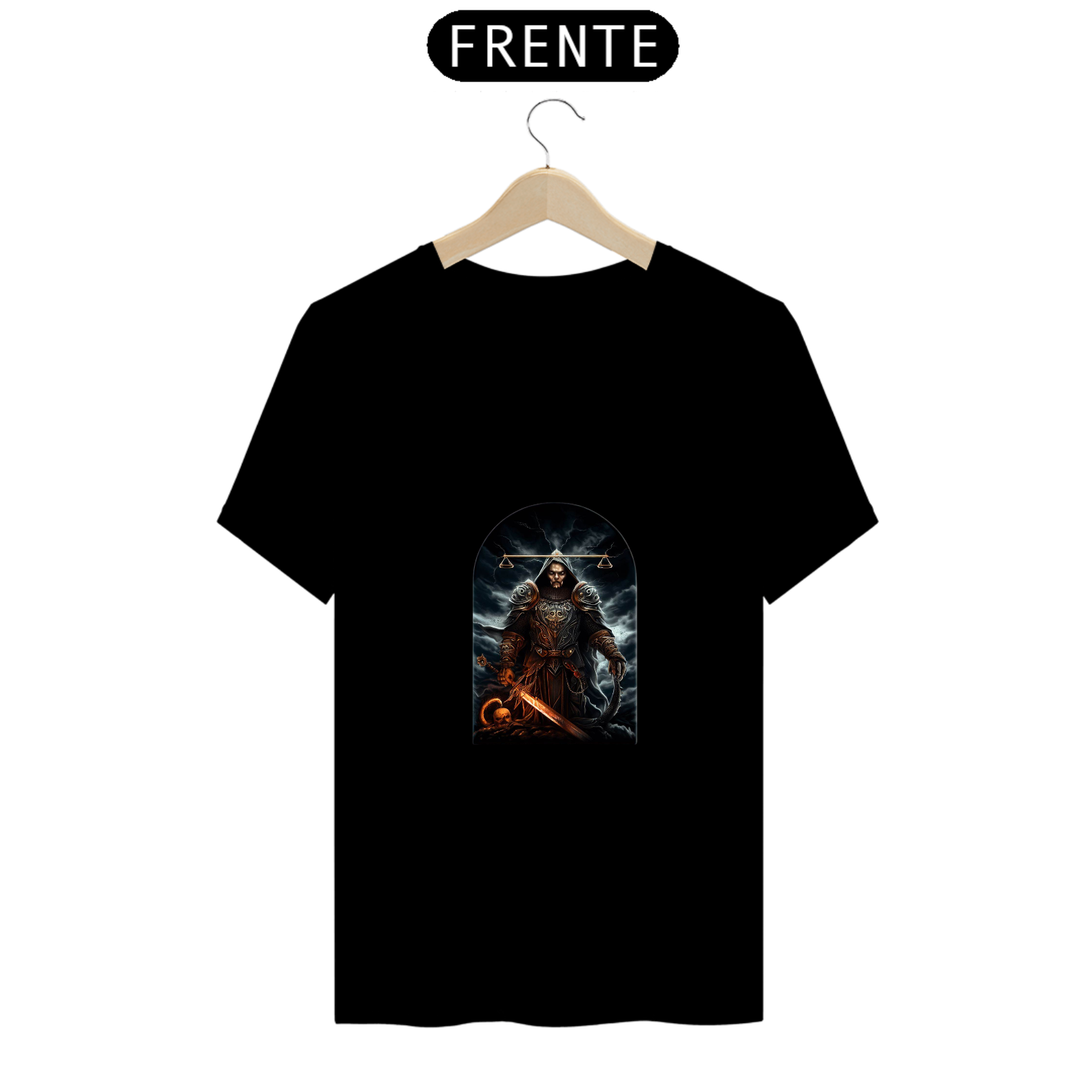 Nome do produto: Camiseta Unissex Mandos Senhor dos Anéis Lotr Algodão 100