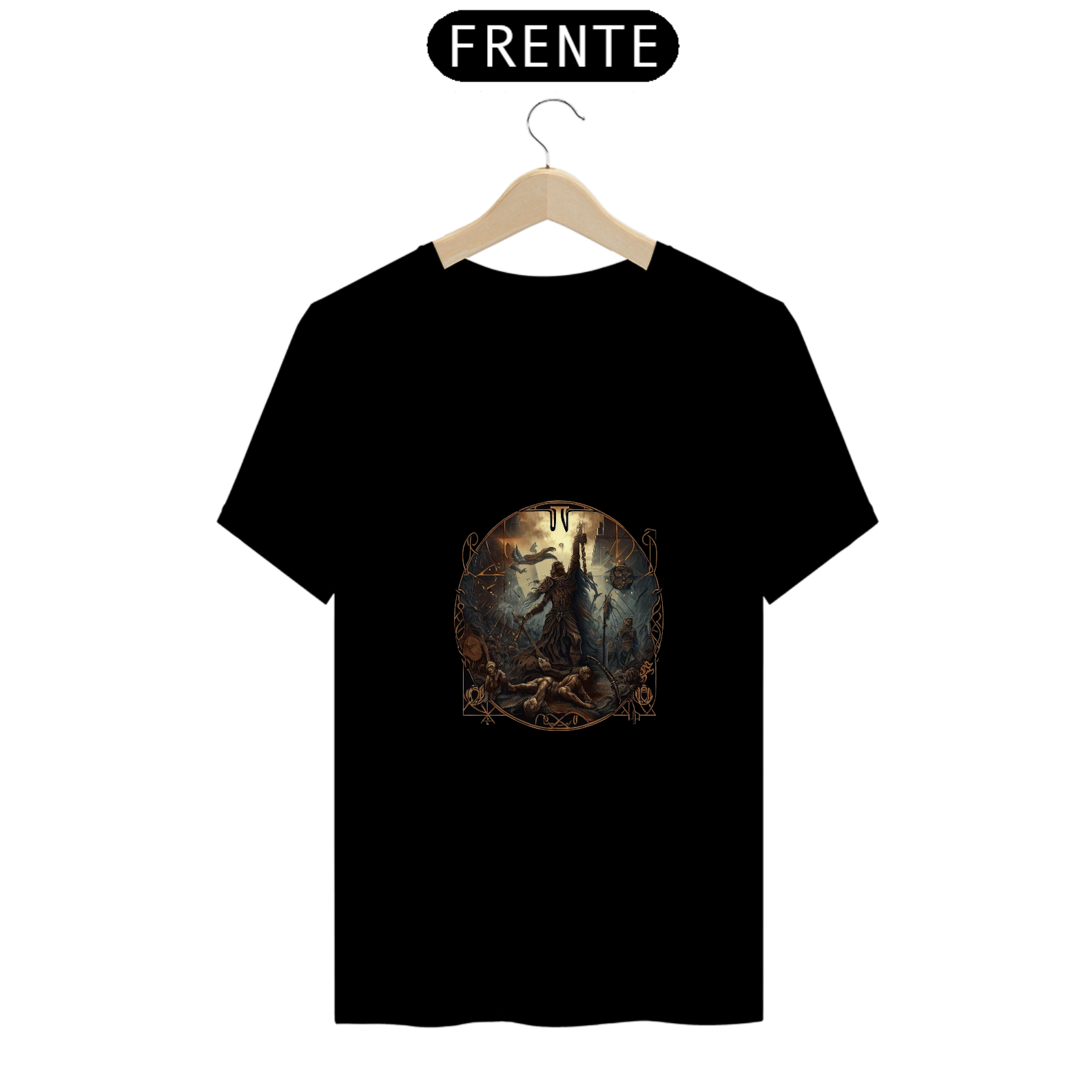 Nome do produto: Camiseta Unissex Númenor Senhor dos Anéis Lotr Algodão 100