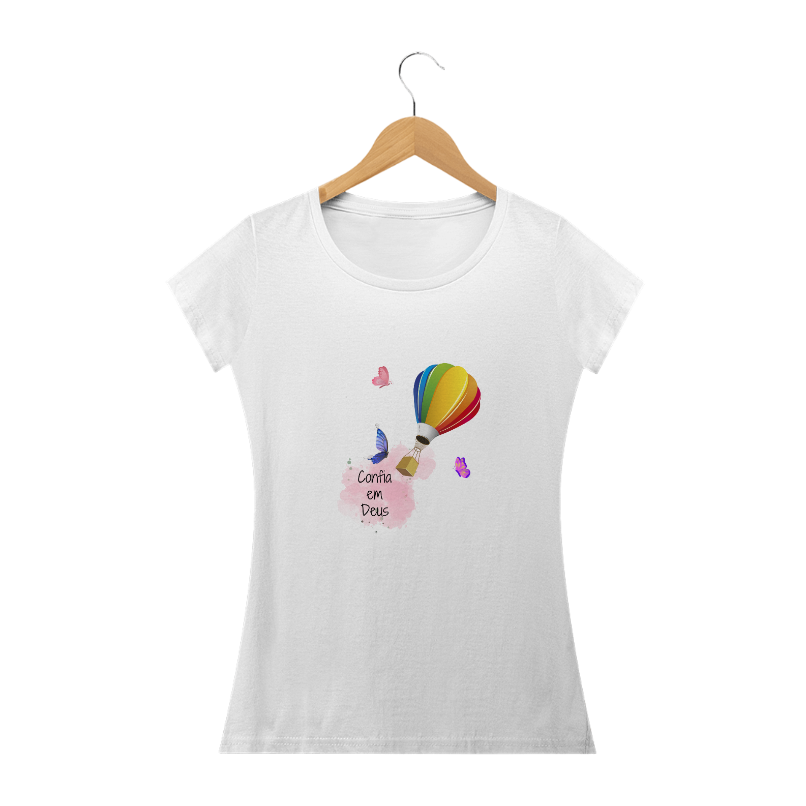 Nome do produto: Baby Long Classic - Confia Em Deus