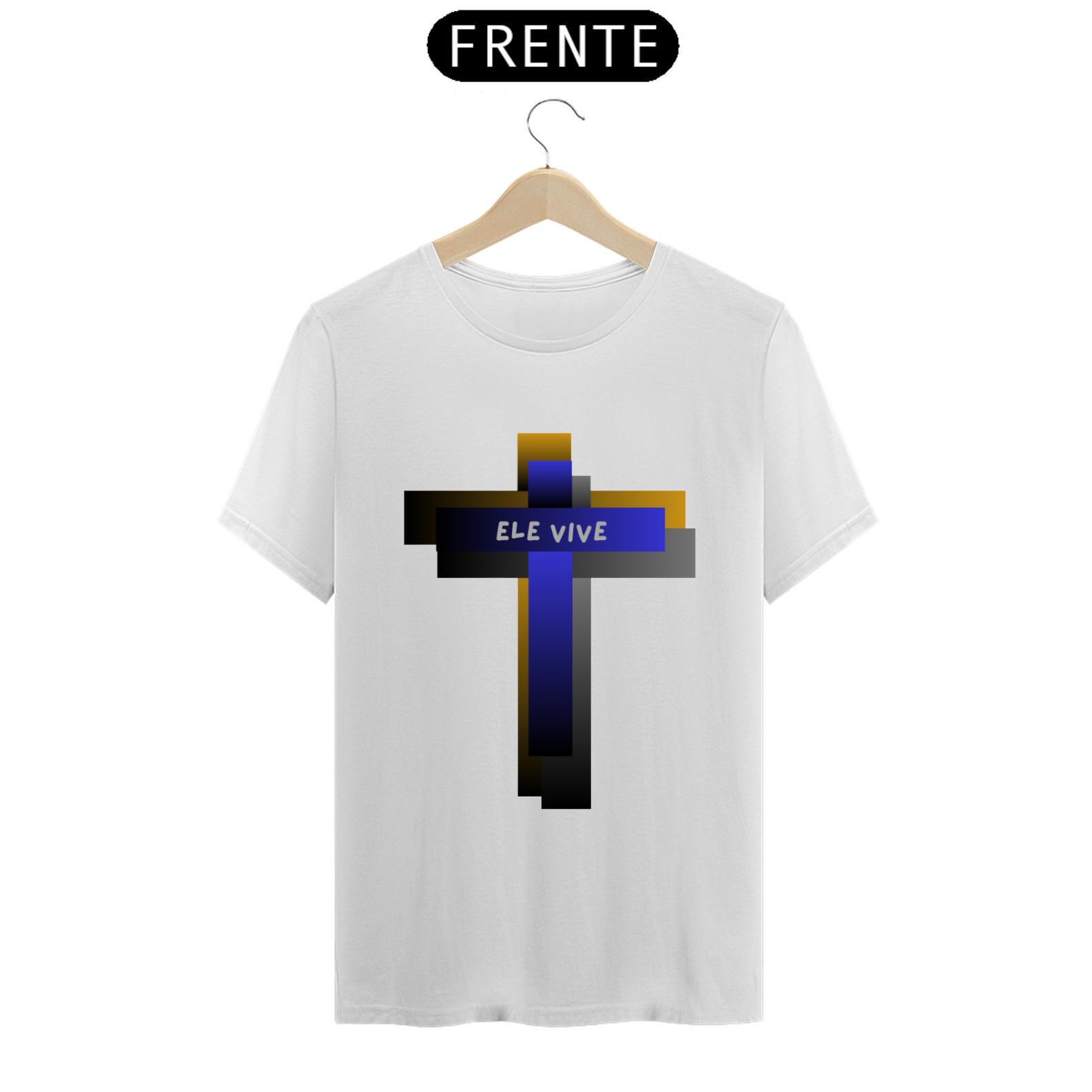 Nome do produto: T-Shirt Classic - Ele Vive