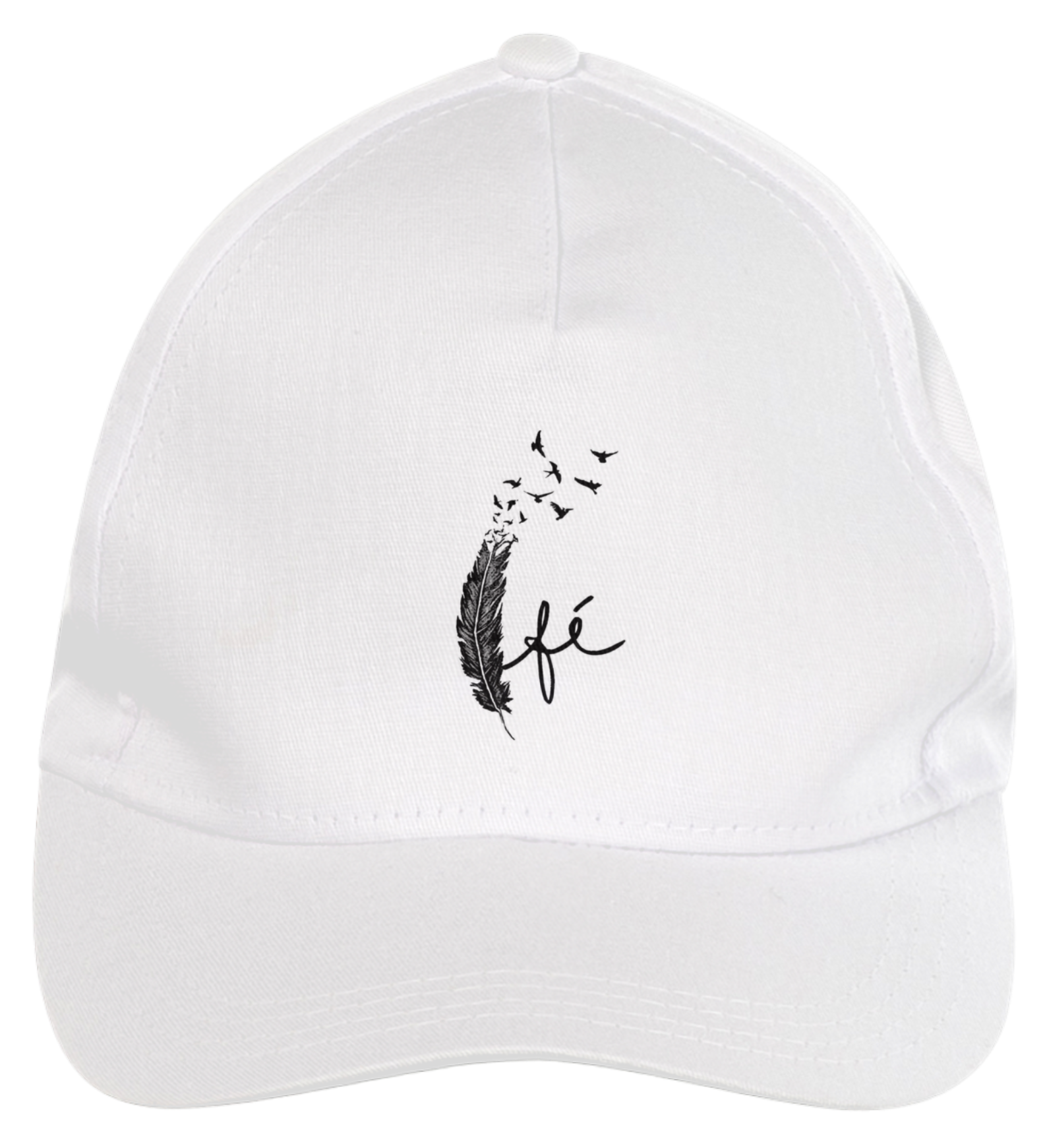 Nome do produto: Boné Brim - Fé