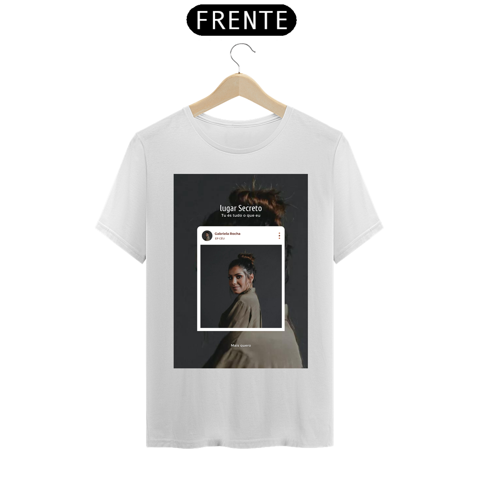 Nome do produto: T-Shirt Classic - Gabriela Rocha Lugar Secreto