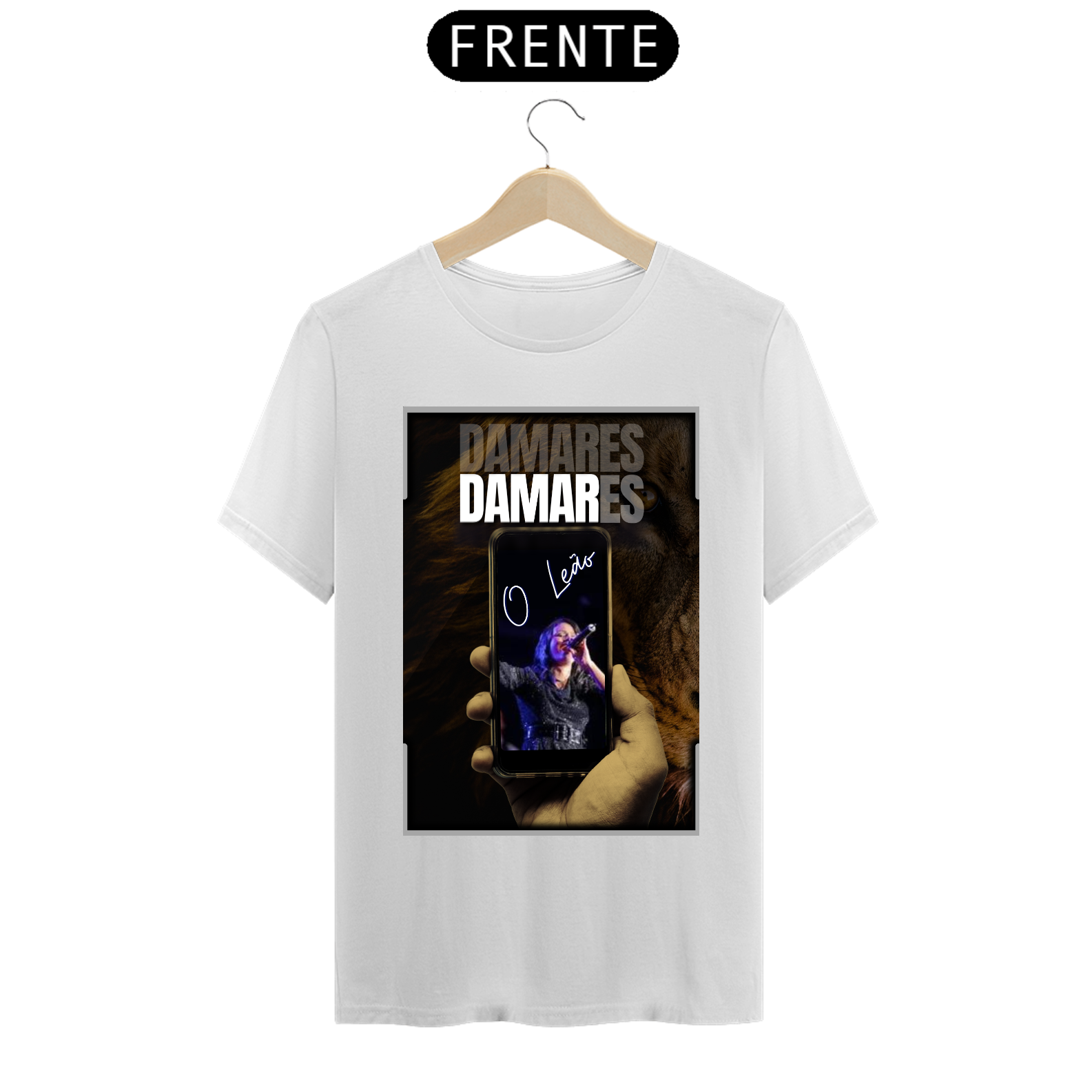 Nome do produto: T-Shirt Classic - Damares O Leão