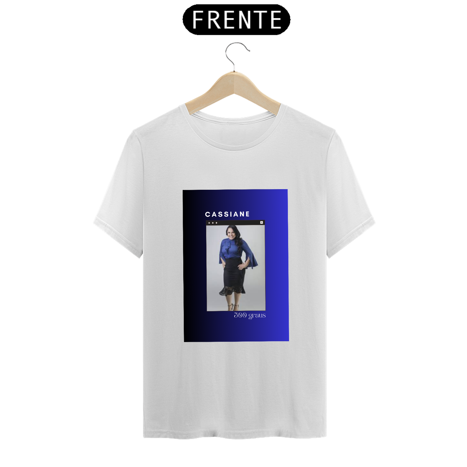 Nome do produto: T-Shirt Classic - Cassiane 500 Graus