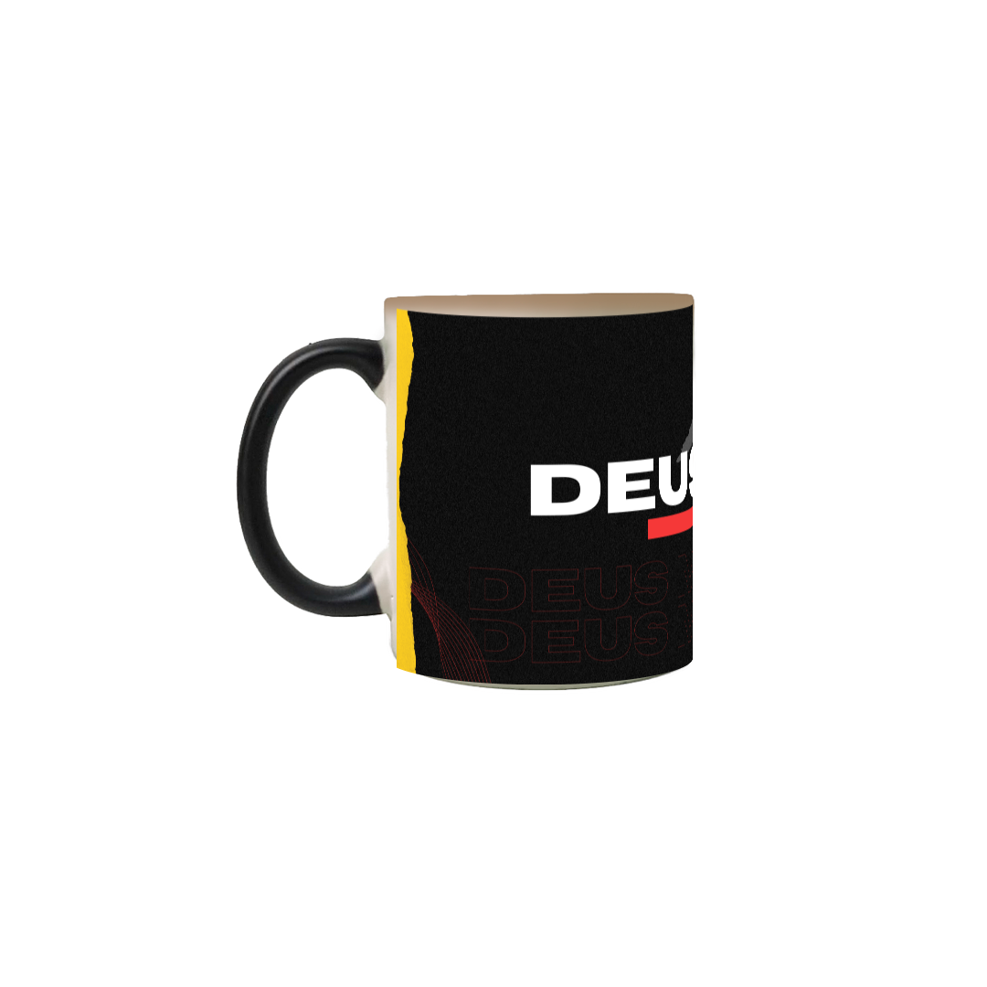 Nome do produto: Caneca Mágica Deus Meu Guia