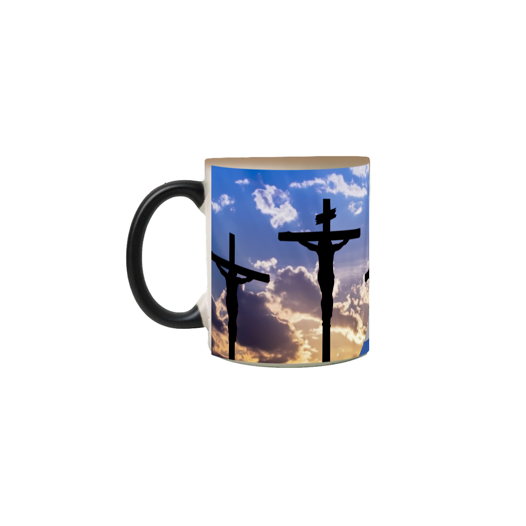 Nome do produto: Caneca Mágica Ele Ressuscitou