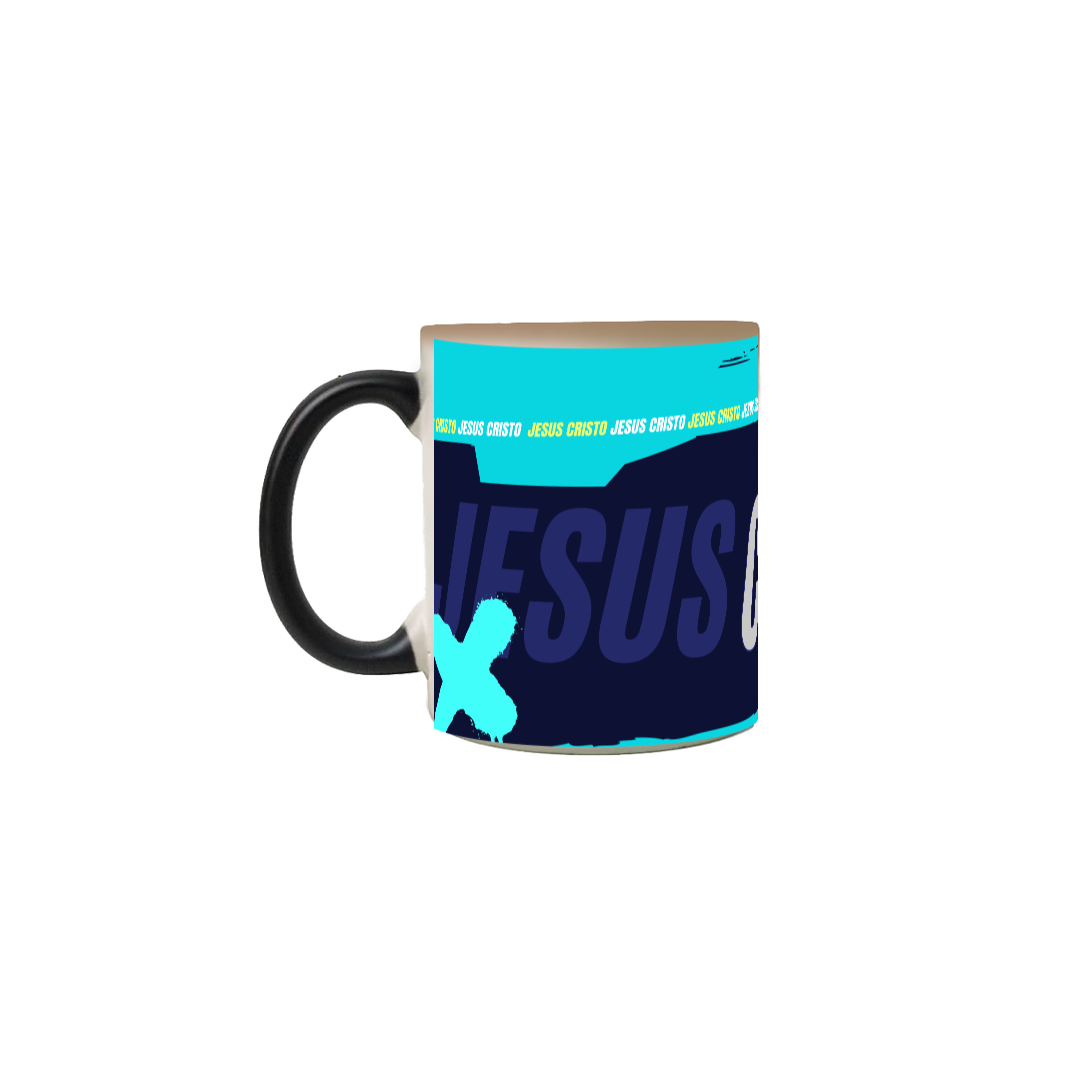 Nome do produto: Caneca Mágica Jesus Cristo