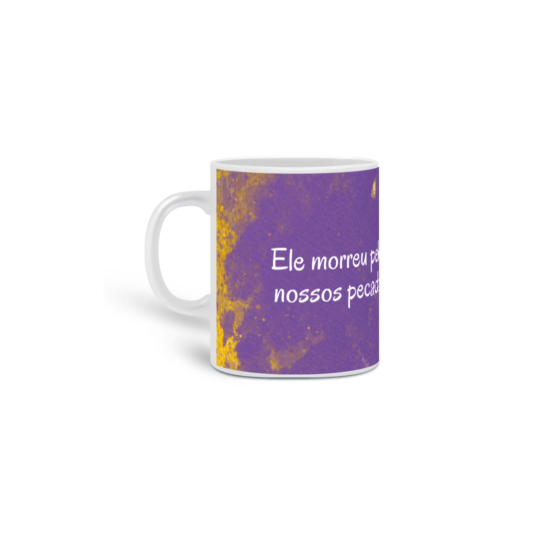 Nome do produto: Caneca De Cerâmica - Nossos Pecados