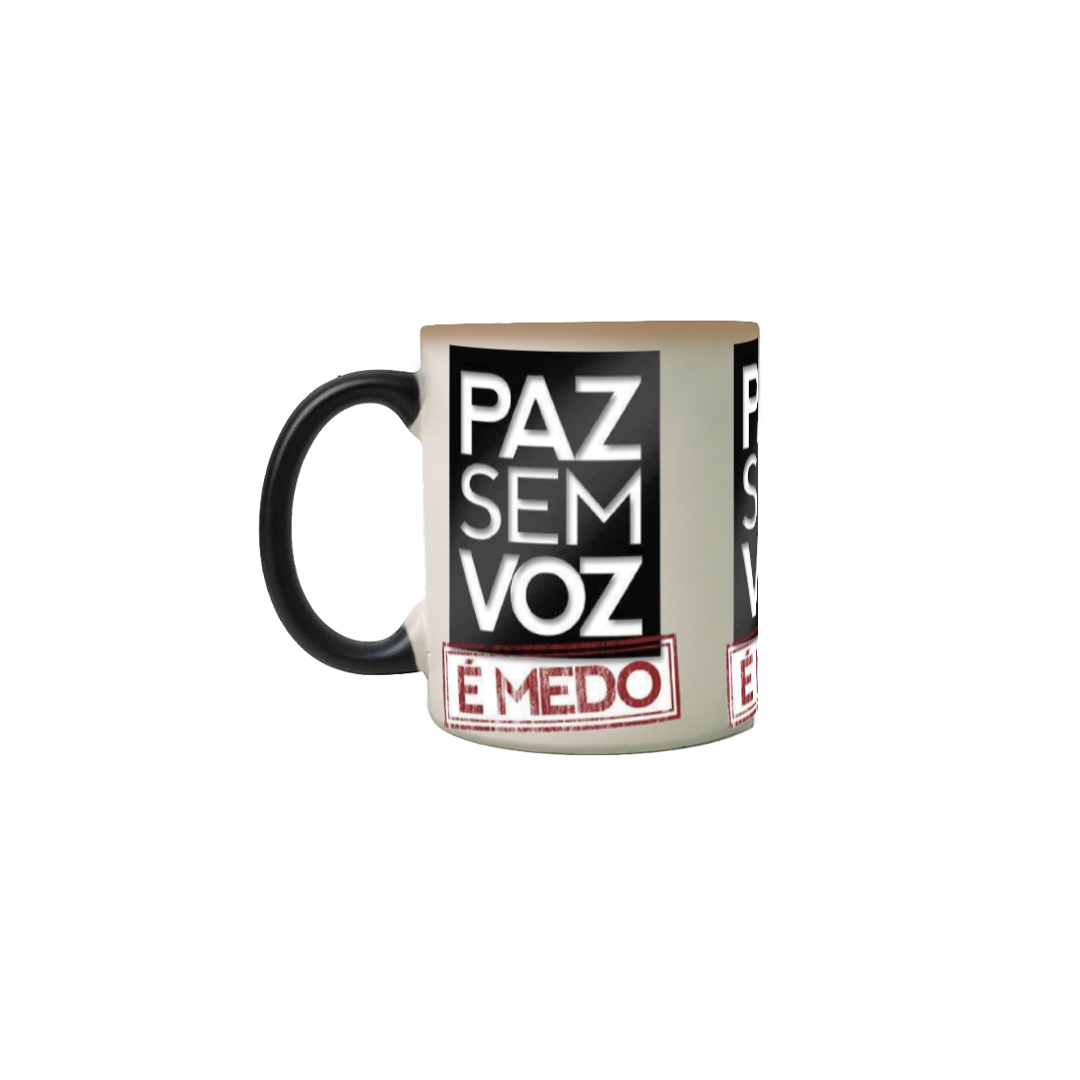 Nome do produto: Caneca Mágica - Paz