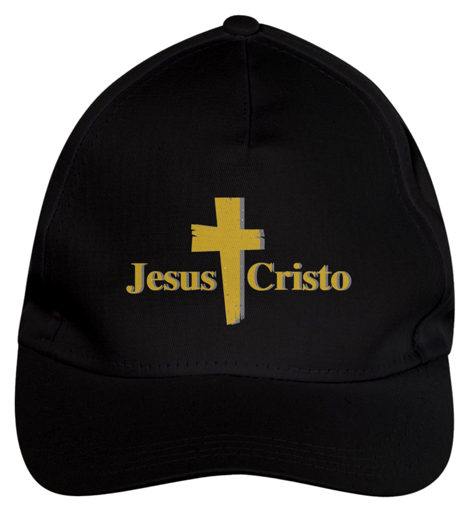 Nome do produto: Boné Brim A Cruz de Jesus