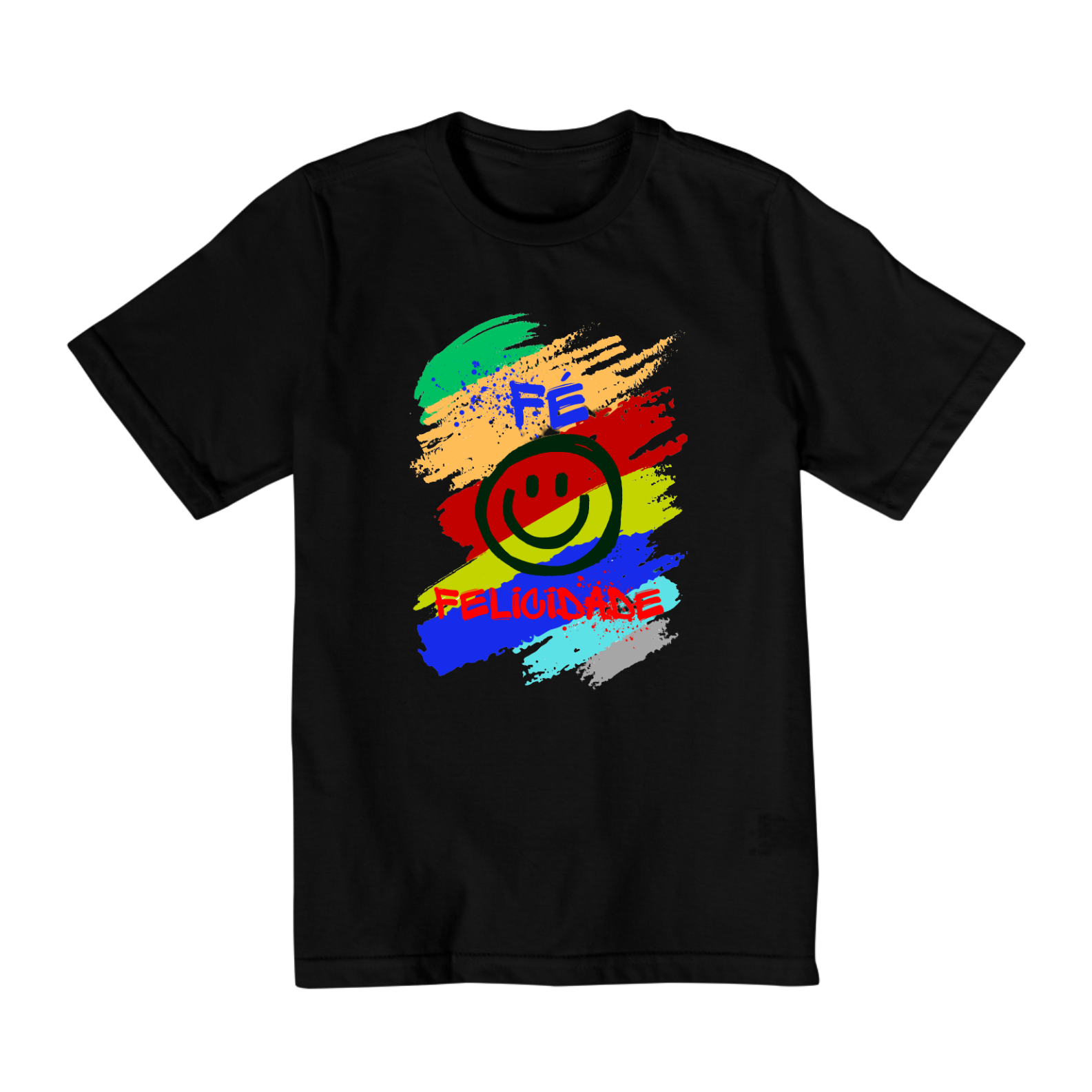 Nome do produto: Quality Infantil T-Shirt (2 a 8) Anos - Fé e Alegria