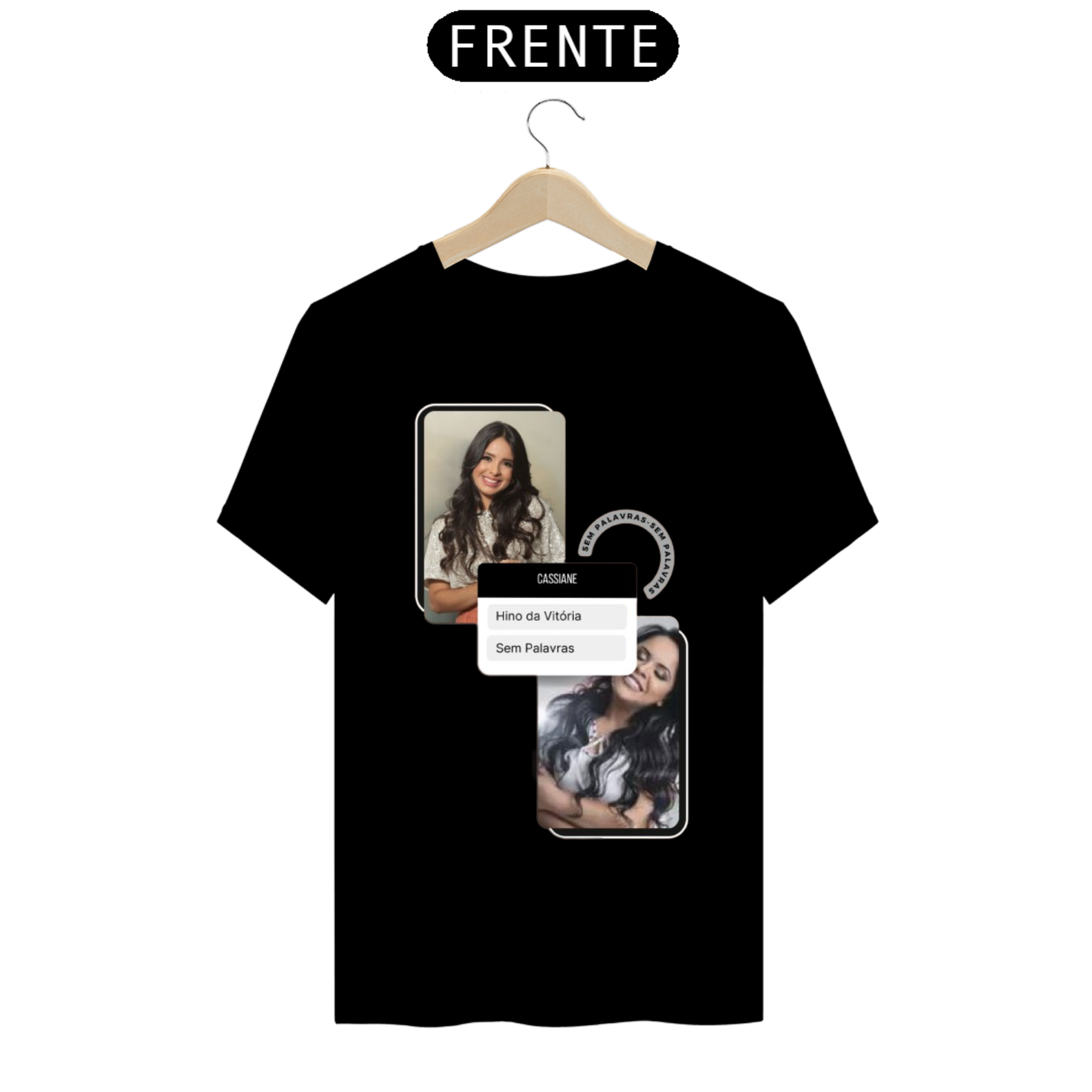 Nome do produto: T-Shirt Classic - Cassiane Hino Da Vitória