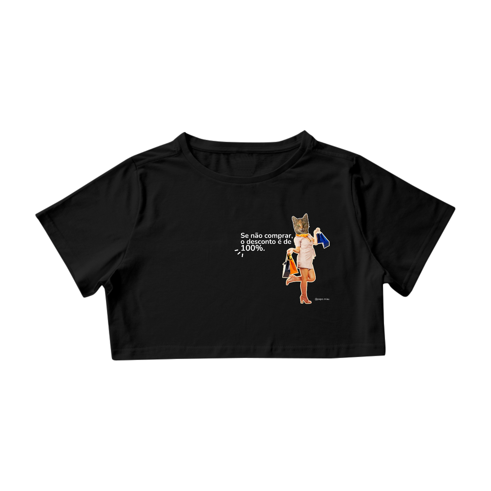 Nome do produto: Cropped - desconto de 100%
